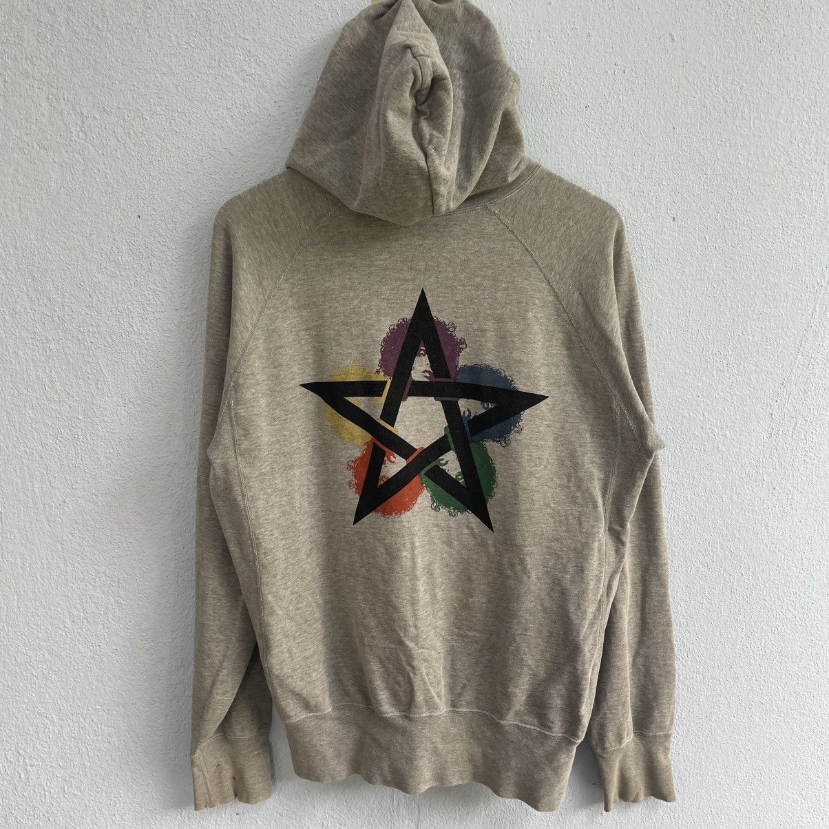 Hysteric Glamour × Vintage Vintage hysteric glamour big star hoodie zipper Size US L / EU 52-54 / 3 - 1 Thumbnail