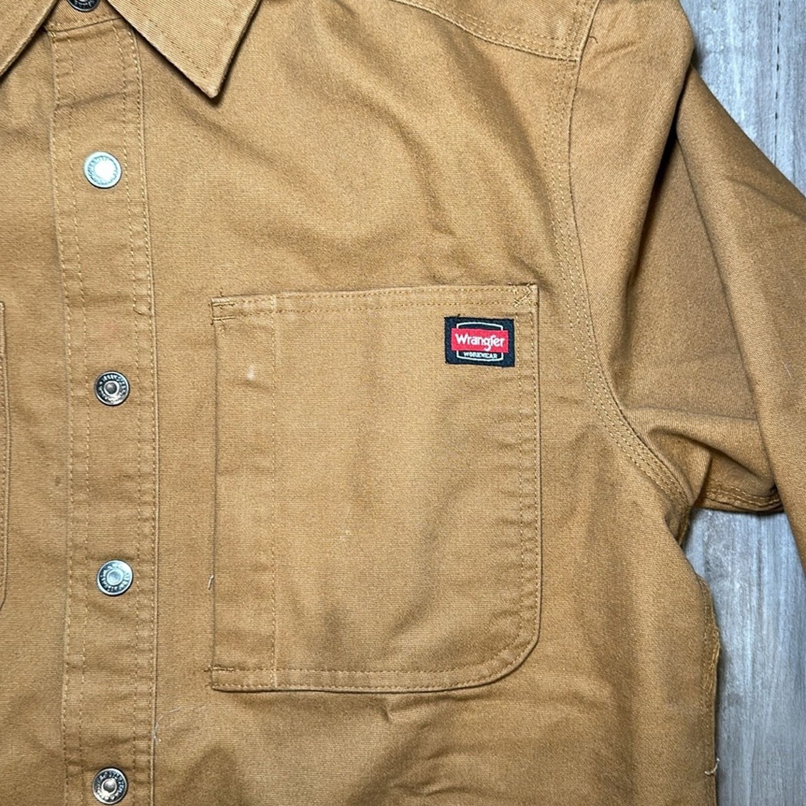 Wrangler Wrangler Workwear Heavy Long Sleeve Button Down - Small Size US S / EU 44-46 / 1 - 6 Thumbnail