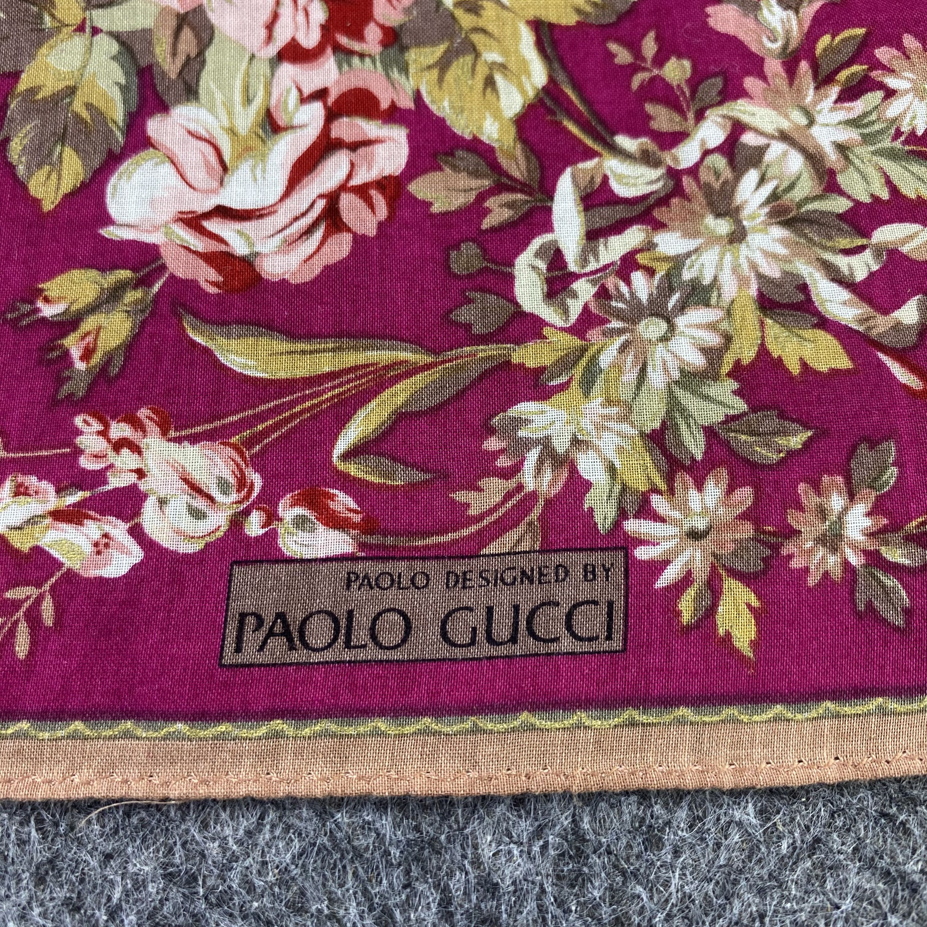 Paolo Gucci Paolo Gucci Handkerchief / Bandana / Neckerchief-B720 Size ONE SIZE - 5 Thumbnail
