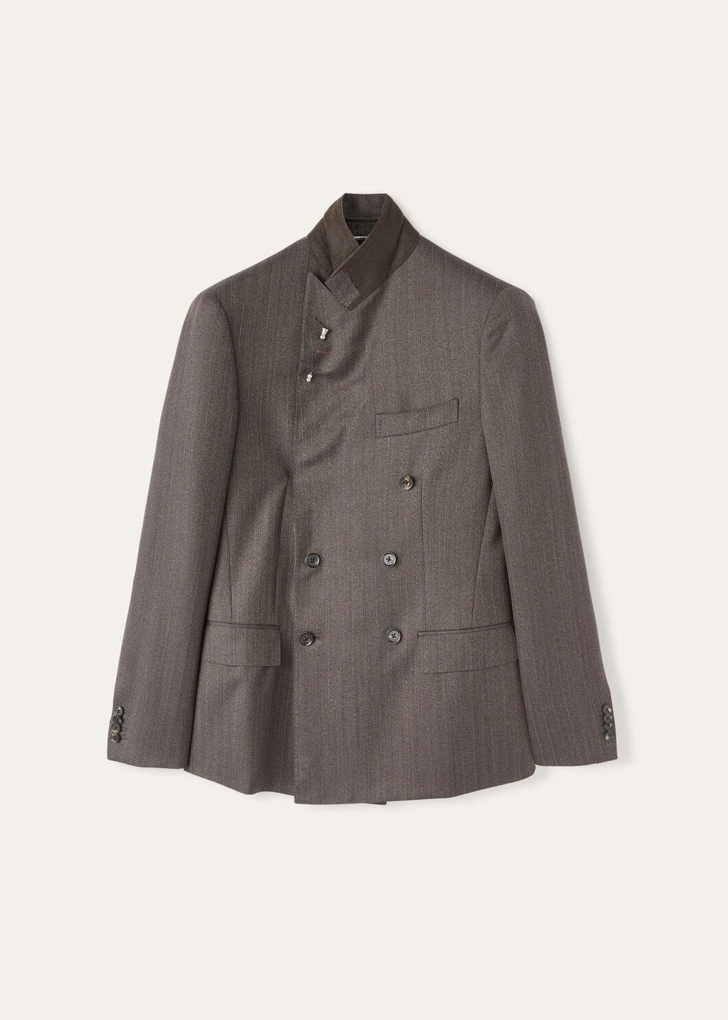 Loro Piana o1w1db10825 FAO6551 Milano Jacket in Dark Grey Size US M / EU 48-50 / 2 - 8 Thumbnail