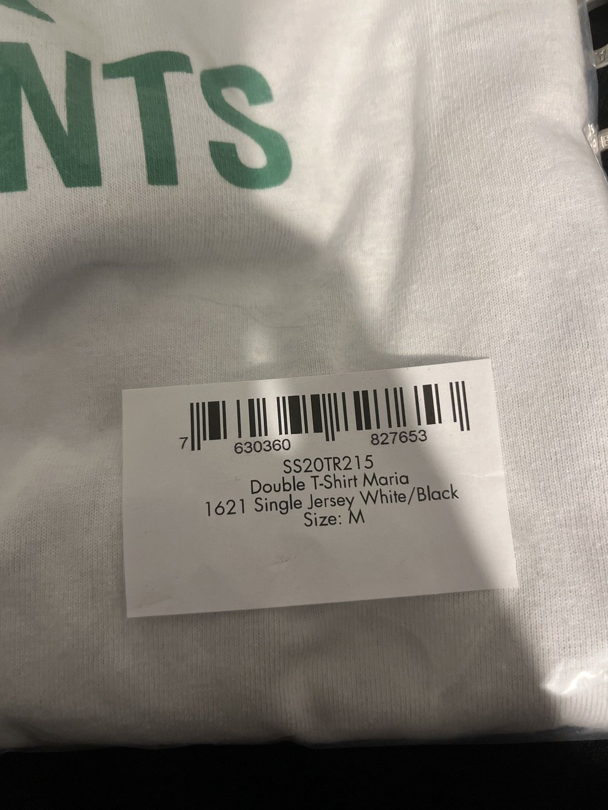 Vetements Rare Vetements Maria Double Layer Tee Size US M / EU 48-50 / 2 - 9 Thumbnail