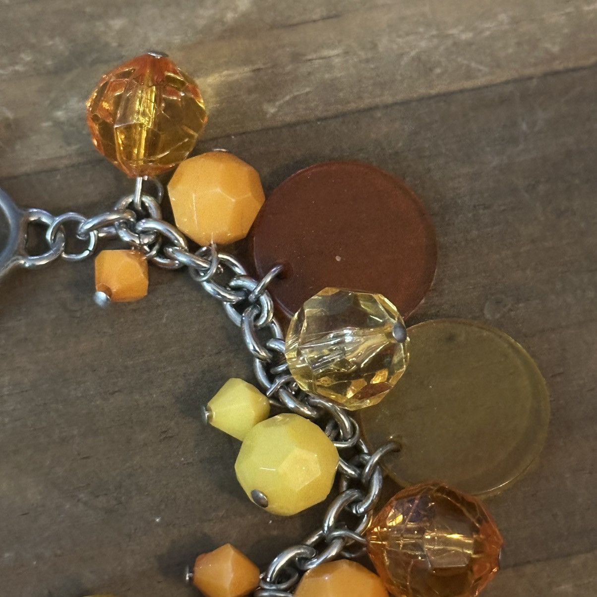 Other Orange and yellow bead cha cha toggle bracelet Size ONE SIZE - 5 Thumbnail