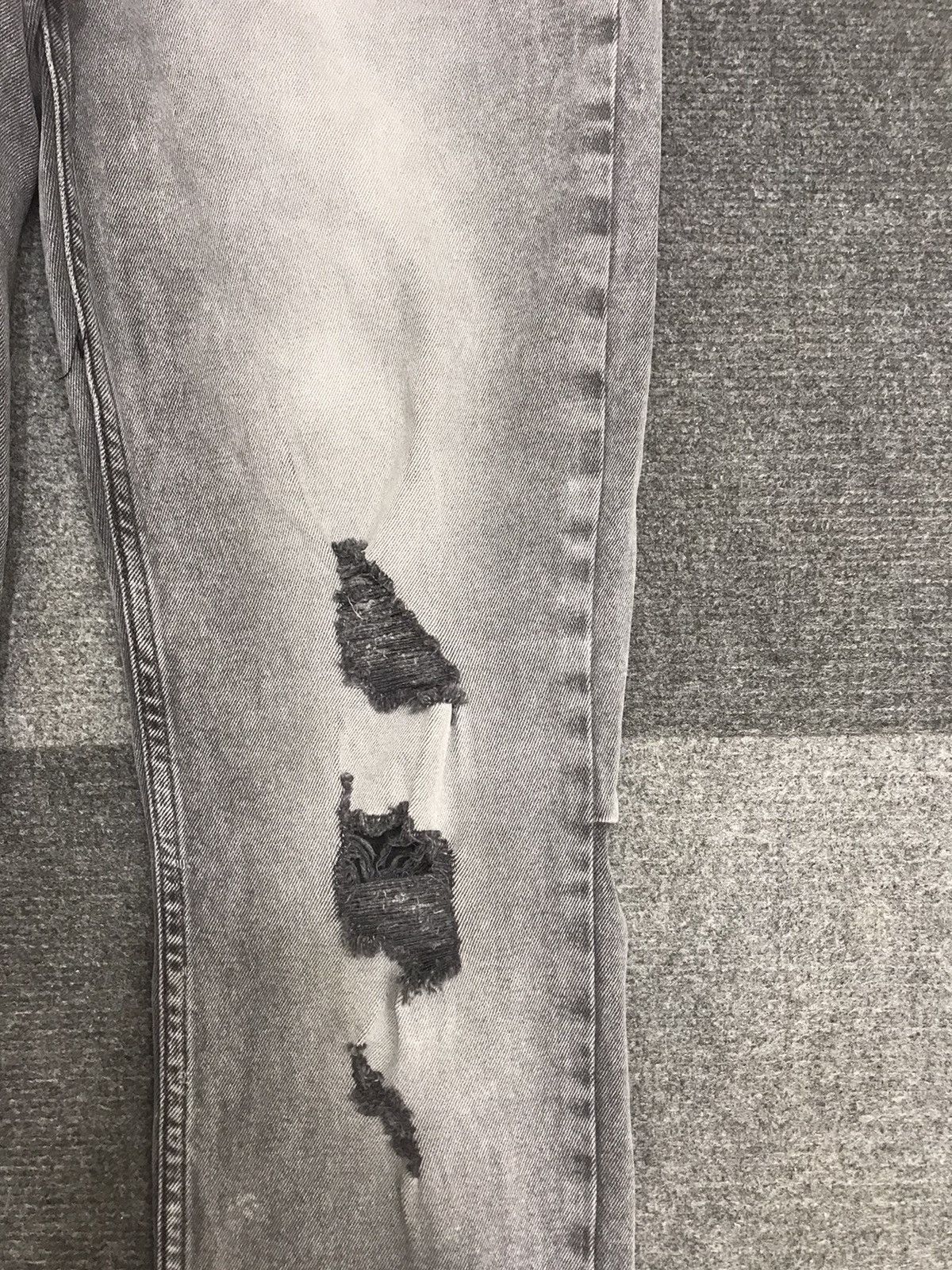 Ksubi 💥ARCHIVAL💥Very Rare ksubi Skinny Distressed Denim F285 Size US 33 - 5 Thumbnail