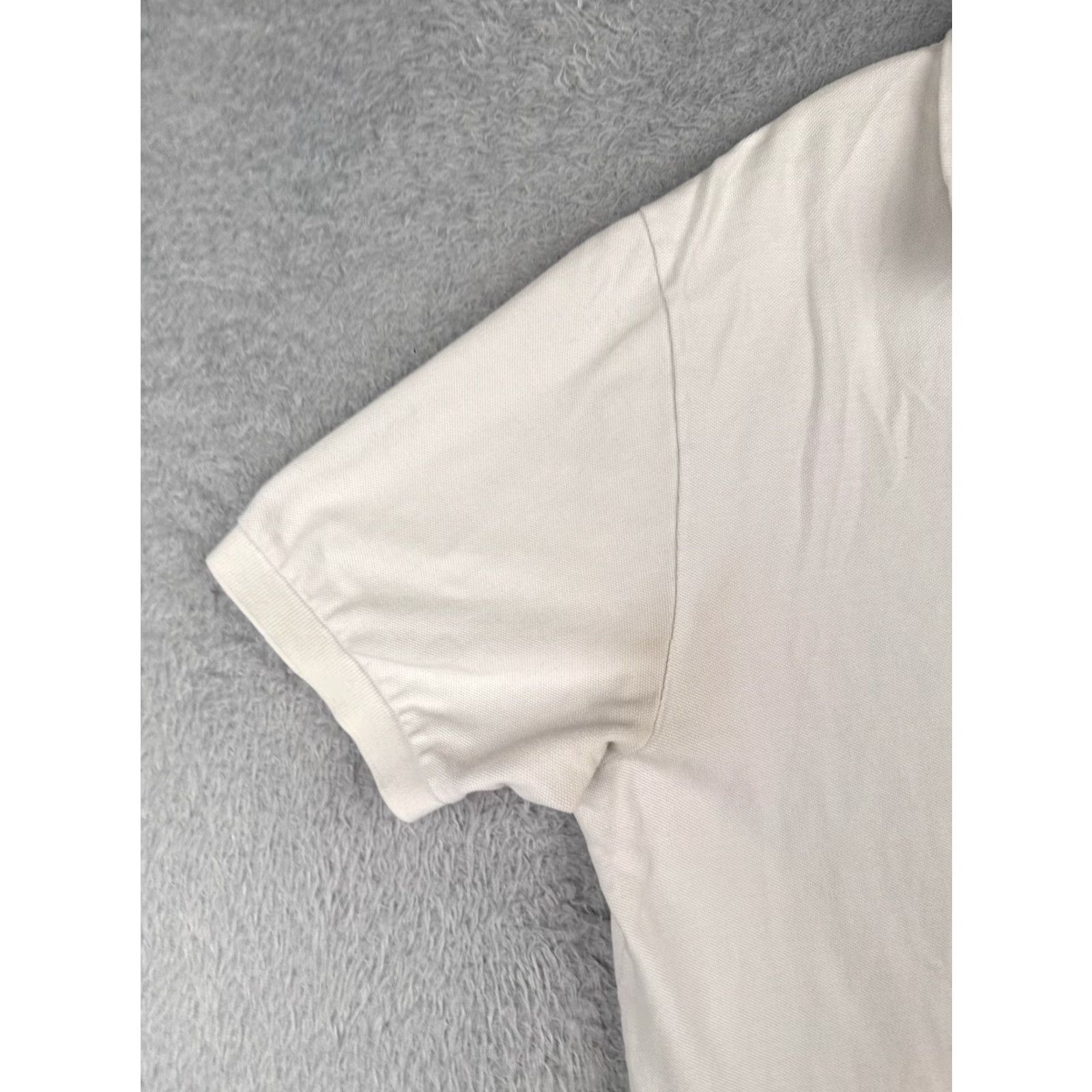 Ralph Lauren VINTAGE Polo Ralph Lauren Shirt Adult XL White Polo, 100% Cotton, Short Sleeve, Slim Fit, Men, 44 Chest, Logo Embroidered, 1990s/Classic Sports Theme Size US XL / EU 56 / 4 - 3 Thumbnail