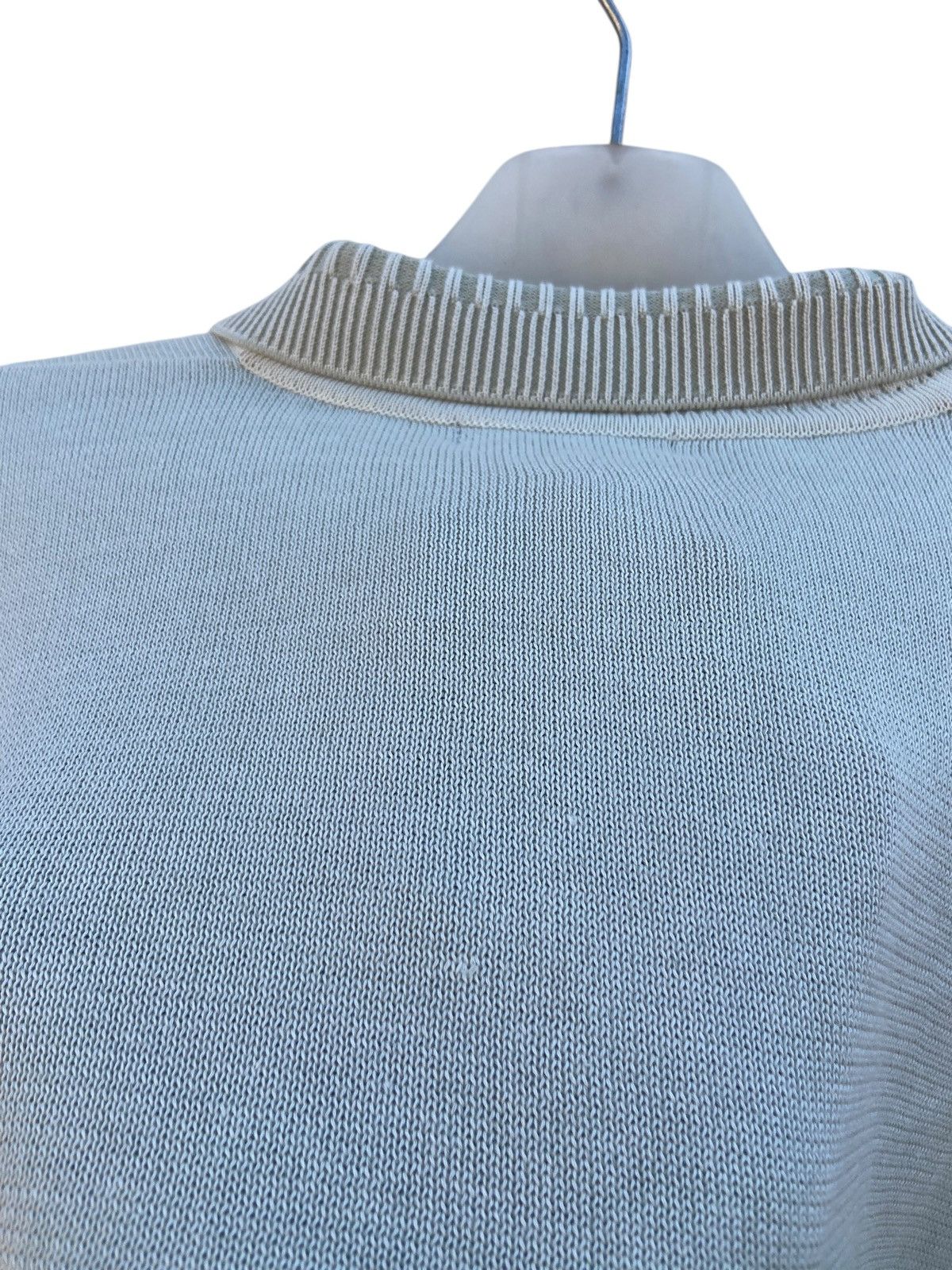 Celine Celine Jacquard Knit Polo Sweater Tropical Leaf Pattern Size US M / EU 48-50 / 2 - 4 Thumbnail