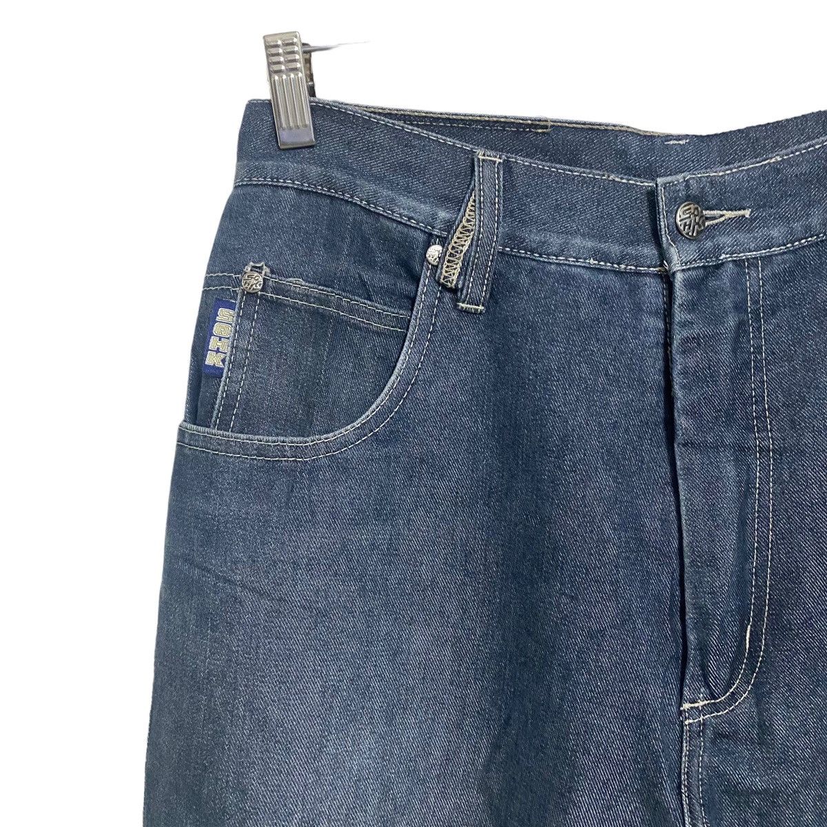 JNCO Vintage SOHK School Of Hard Knocks Denim Baggy Pants Size US 31 - 6 Thumbnail
