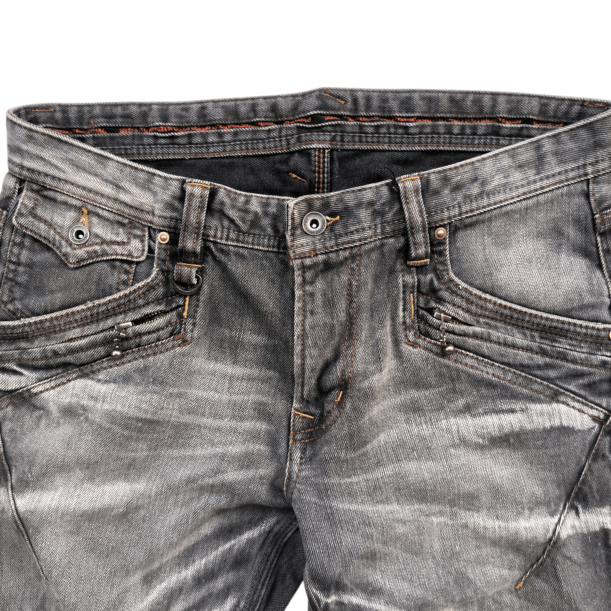 14th Addiction × Nicole Club Nicole Club For Men Fading Jeans Size US 31 - 2 Thumbnail