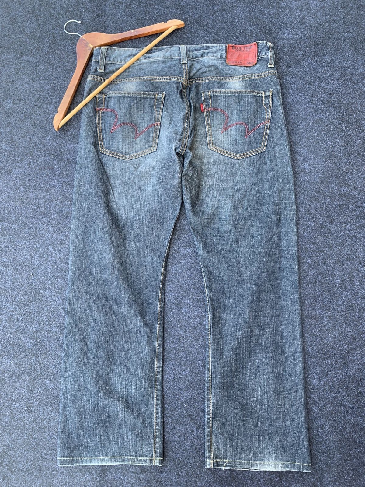 Edwin VINTAGE EDWIN 503 BLUE TRIP EDGELINE Size US 36 / EU 52 - 2 Thumbnail