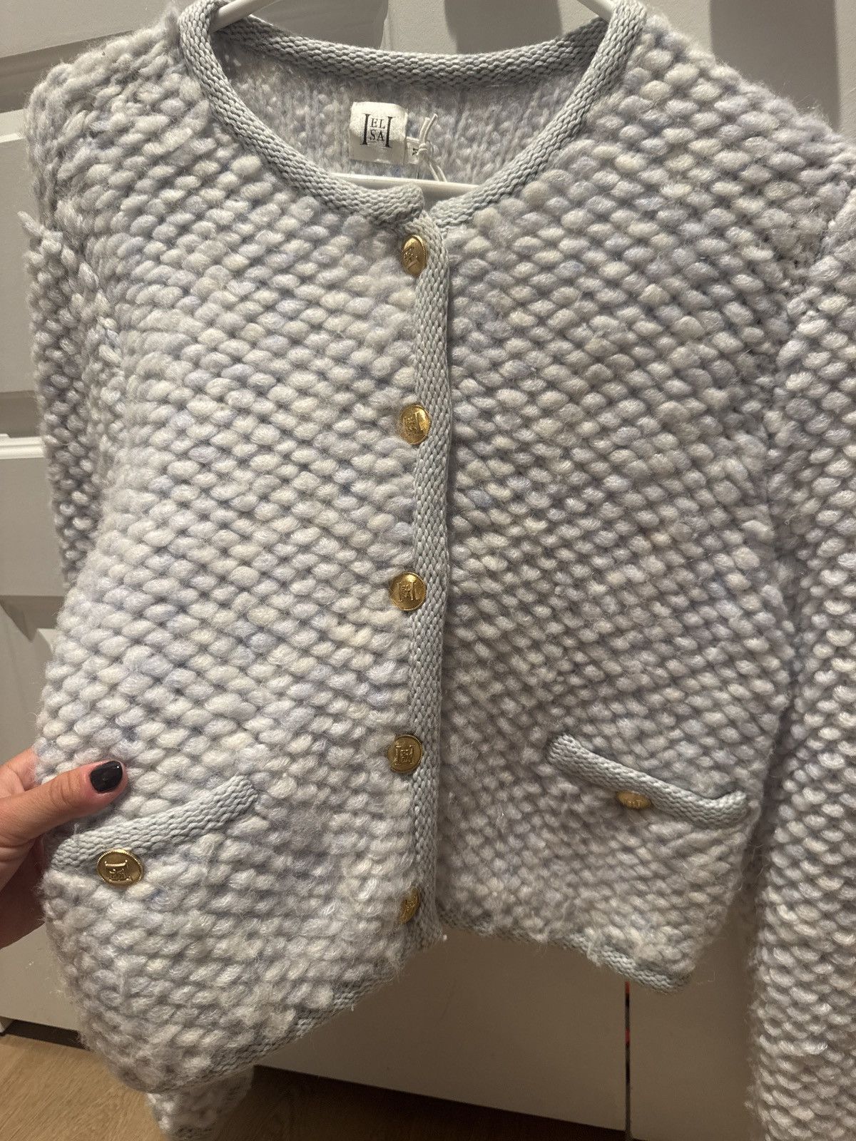 Helas Baby Blue Helsa Sweater Size M / US 6-8 / IT 42-44 - 2 Thumbnail