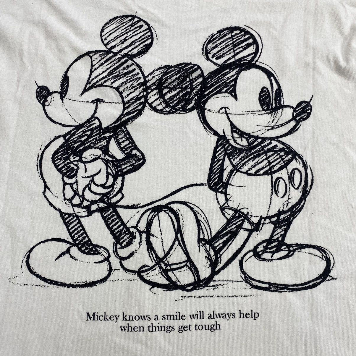 GU × Undercover 2000s GU x Undercover Mickey Mouse Oversize T-Shirt Size US XL / EU 56 / 4 - 3 Thumbnail