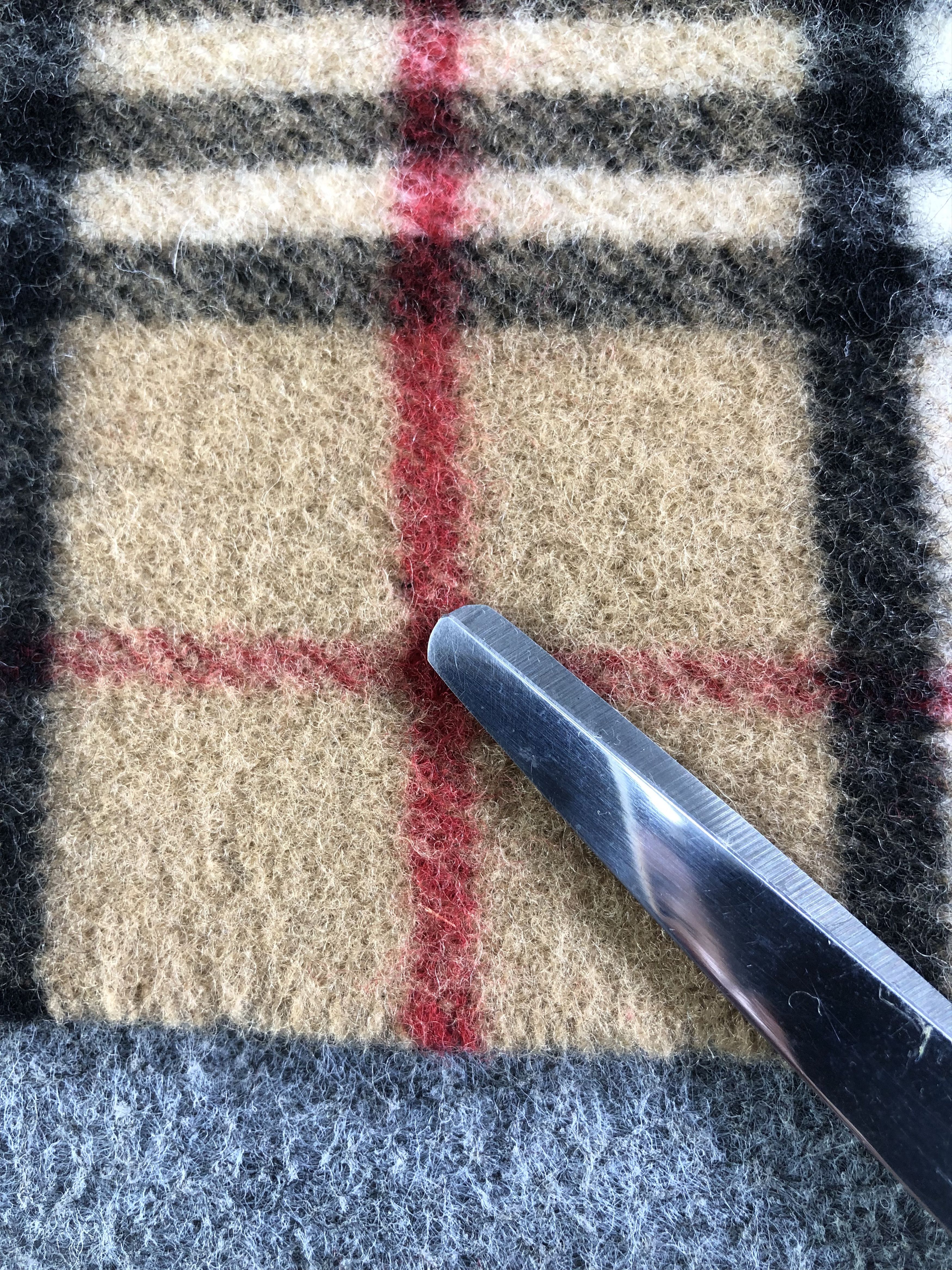 Burberry Burberry Lambswool Scarf / Muffler / Neckwear SS1317 Size ONE SIZE - 7 Thumbnail