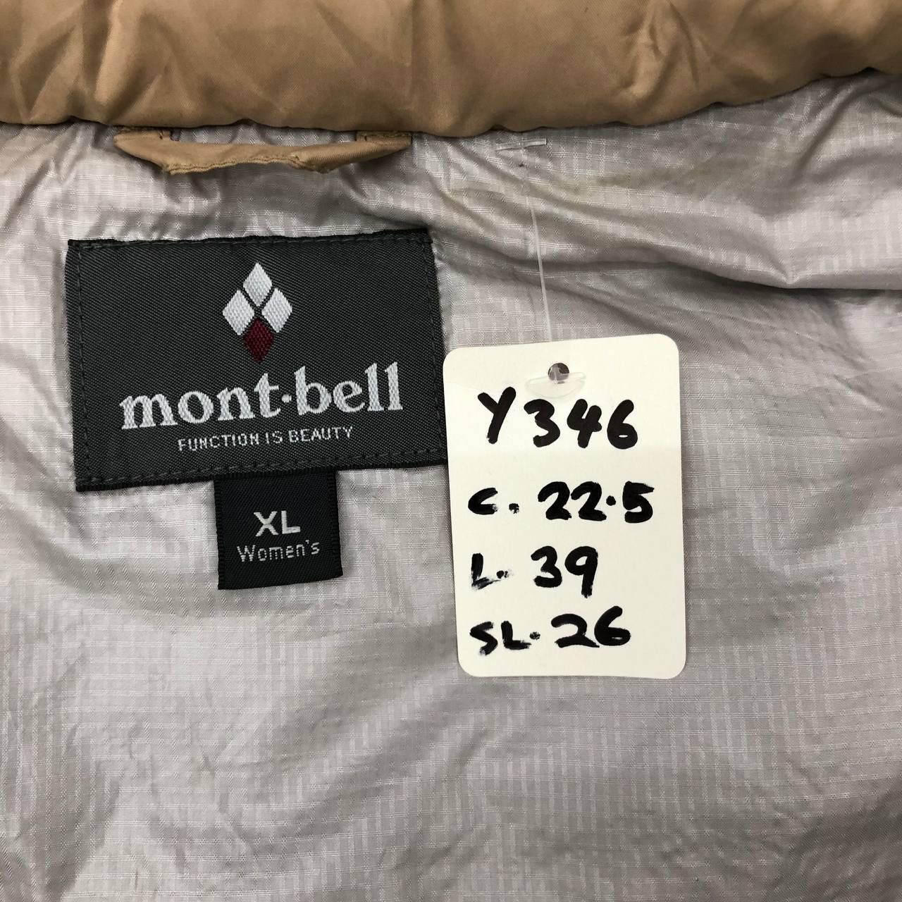 Montbell Y346 MONT-BELL WOMEN PARKA DOWN JACKET Size XL / US 12-14 / IT 48-50 - 11 Thumbnail