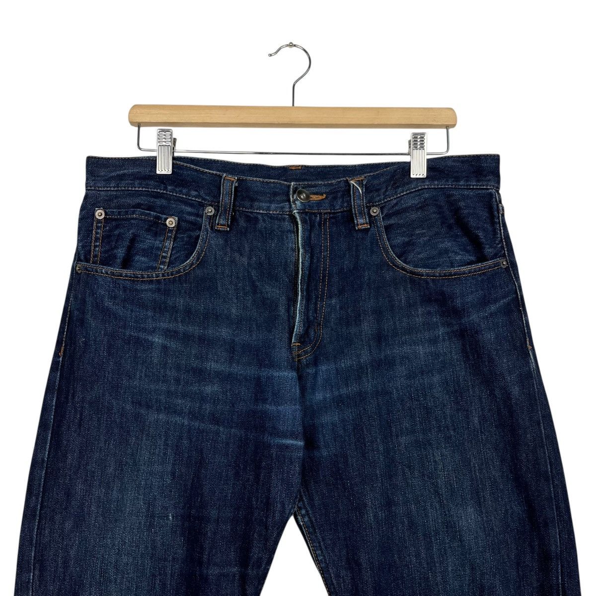 Japanese Brand Vintage Japanese Desingner Denim Jeans Size US 34 / EU 50 - 2 Thumbnail