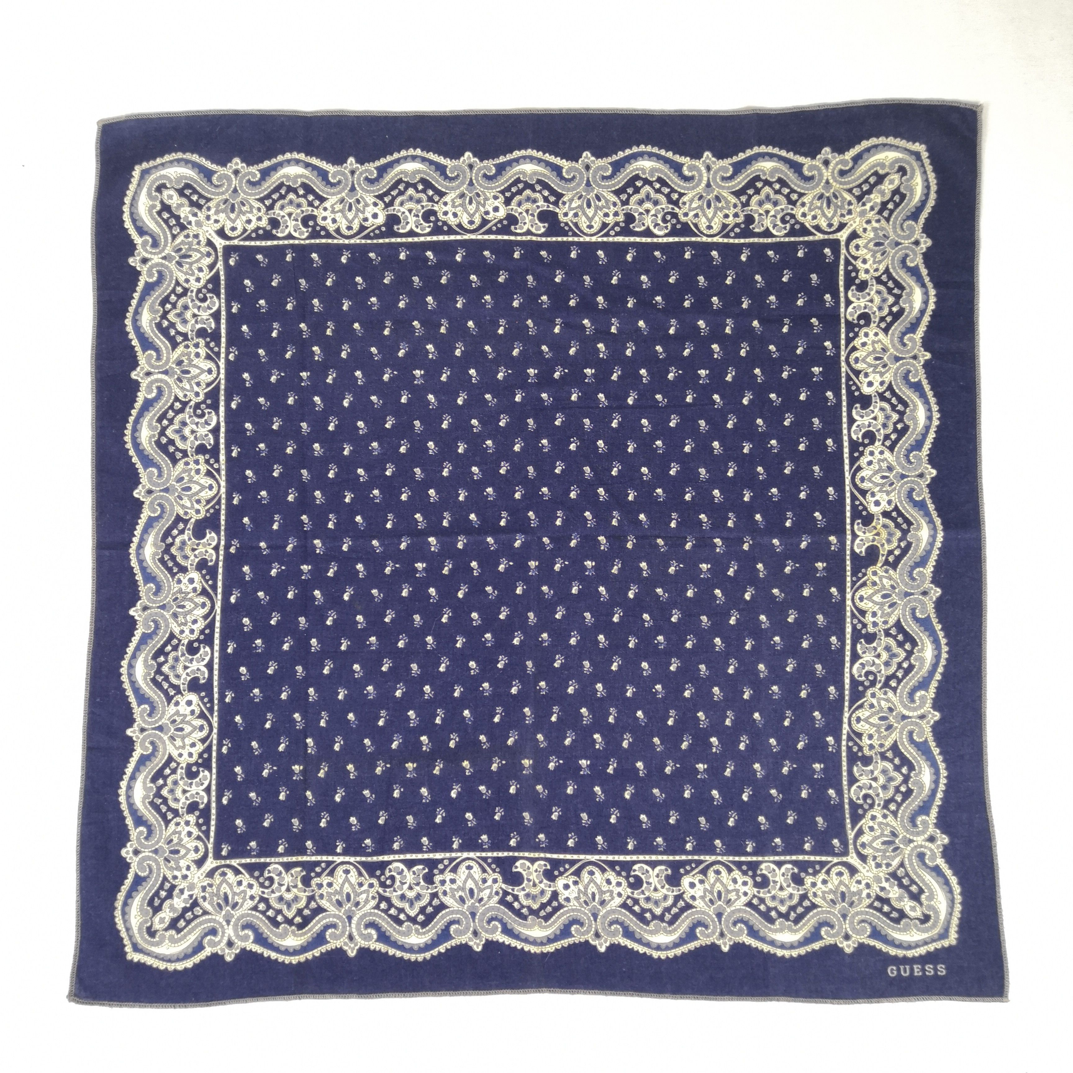 Guess Vintage Guess Bandana Scarf Handkerchief Neckerchief Size ONE SIZE - 2 Thumbnail