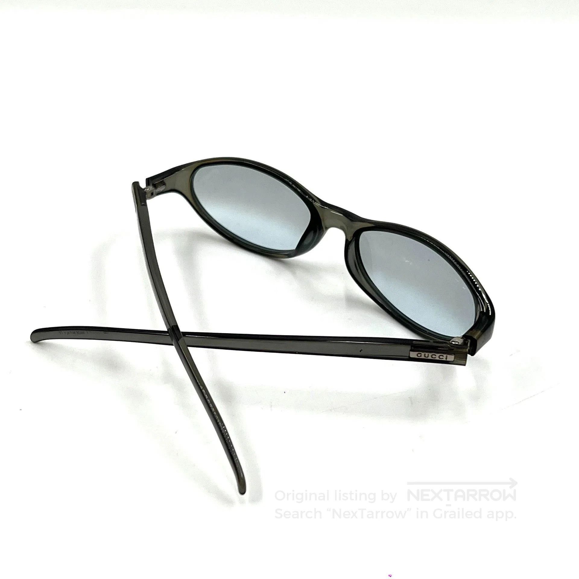 Gucci Gucci Black Cat Eye Narrow Sunglasses. Size ONE SIZE - 5 Thumbnail