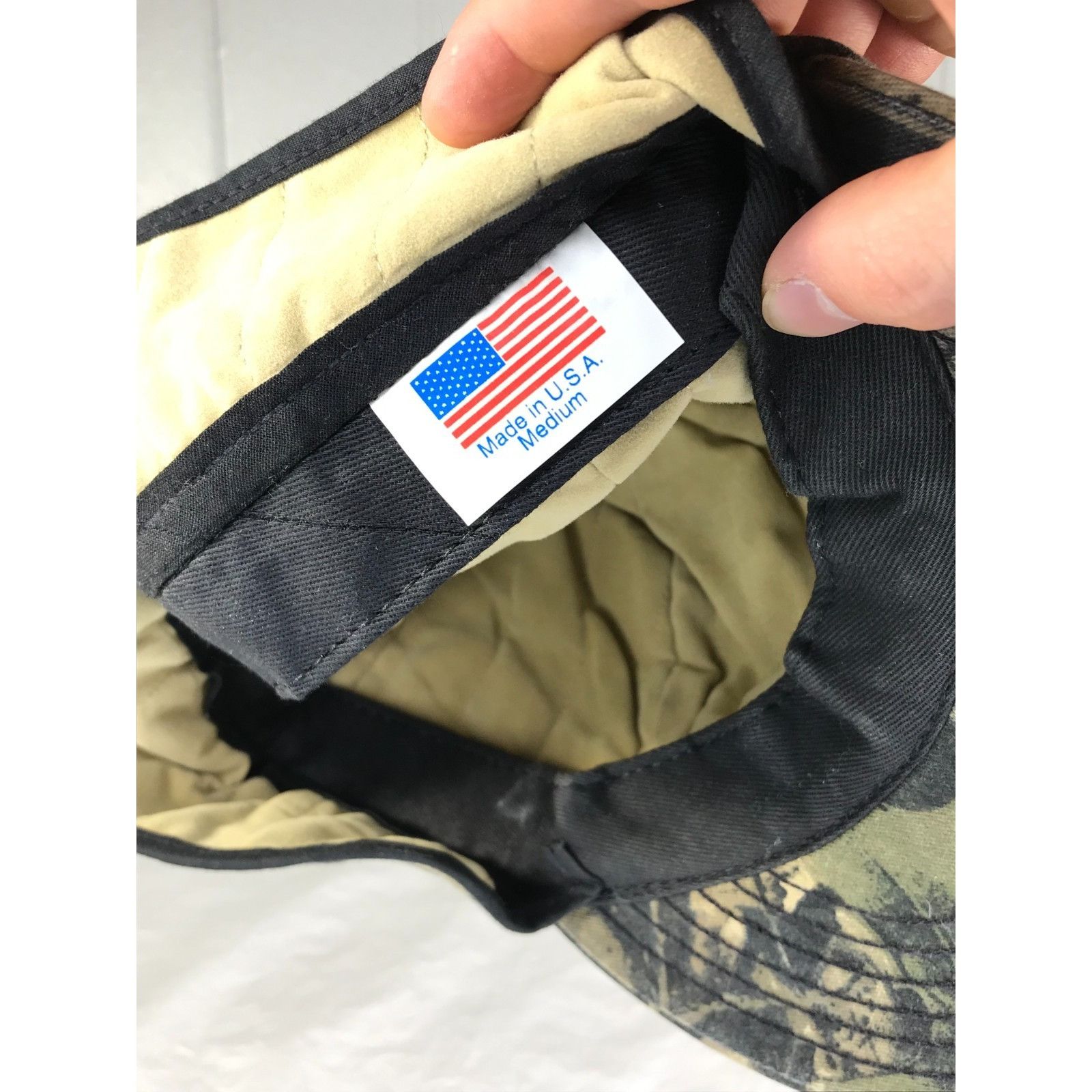 Other Vintage Mossy Oak Treestand Insulated Medium Hat Camo Ear fl Size ONE SIZE - 7 Thumbnail