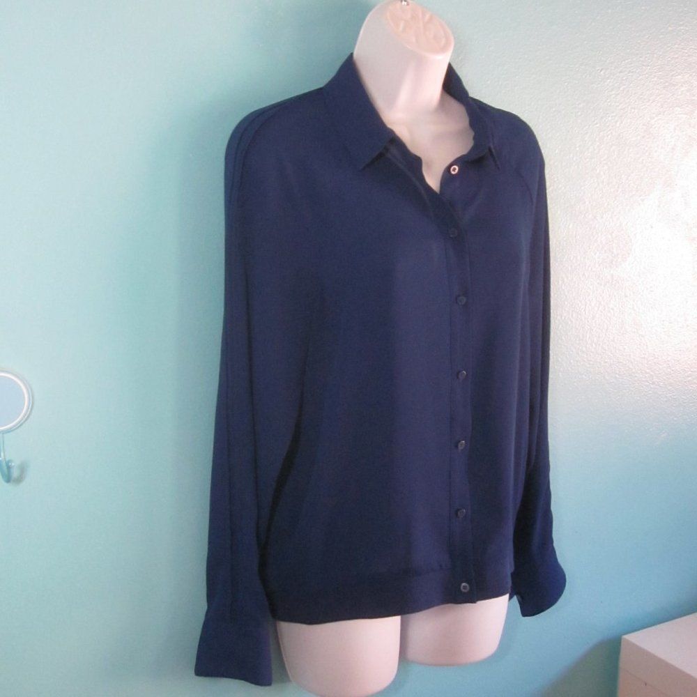 The Kooples The Kooples Sport Blue Blouse Size M / US 6-8 / IT 42-44 - 1 Thumbnail