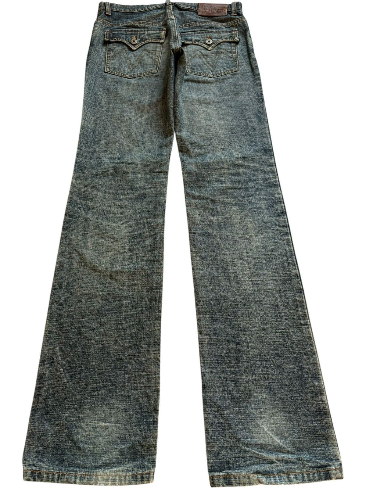 Japanese Brand × Morgan Homme Vintage Japanese Morgan Homme Mud Wash Distressed Jeans Size US 31 - 2 Thumbnail