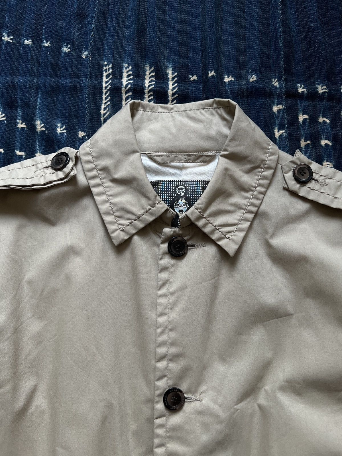 Vintage BAL Japan 04AW Trench Coat Size US XL / EU 56 / 4 - 3 Thumbnail
