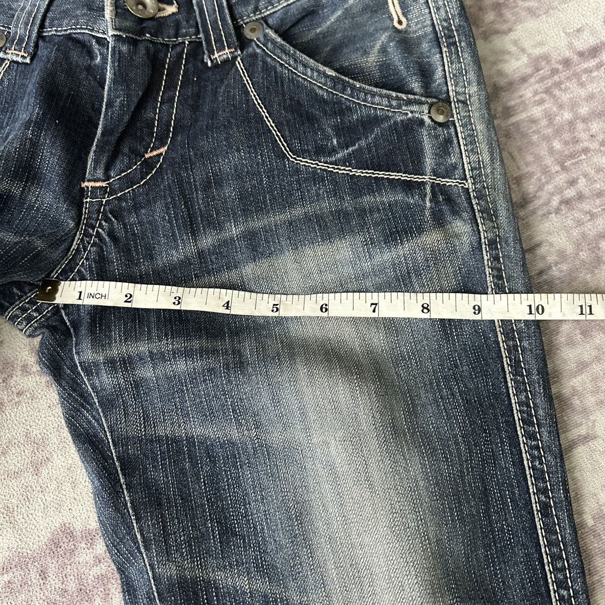 If Six Was Nine 503 Super Flared Mudwash Jeans Size 31" - 12 Thumbnail