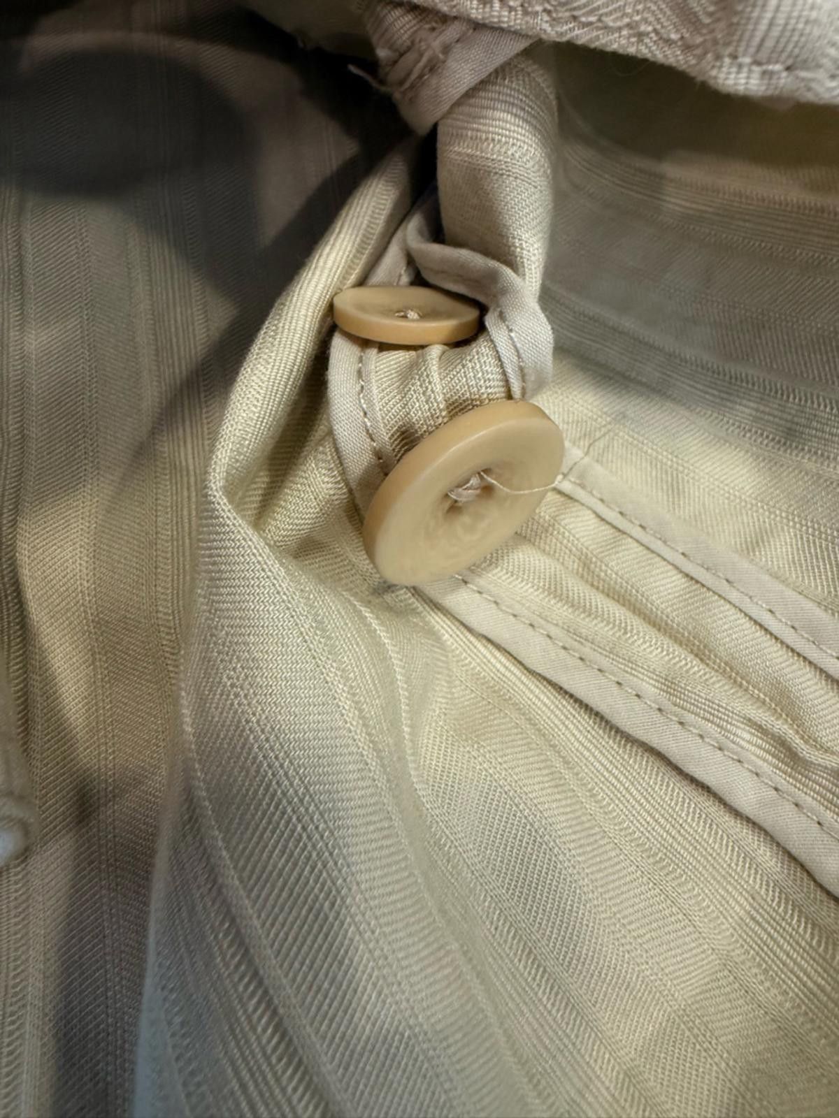 Other Denim & Co. light green boho cotton jacket button front LG Size L / US 10 / IT 46 - 6 Thumbnail