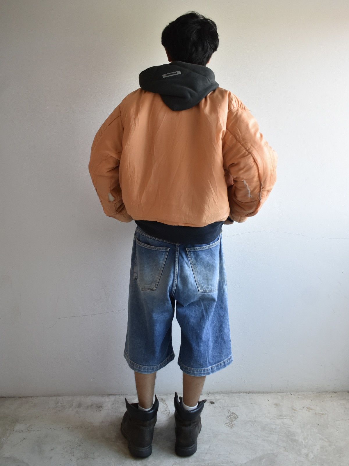 Schott Vintage Schott Flight Bomber Distressed Jacket Size US XL / EU 56 / 4 - 21 Thumbnail
