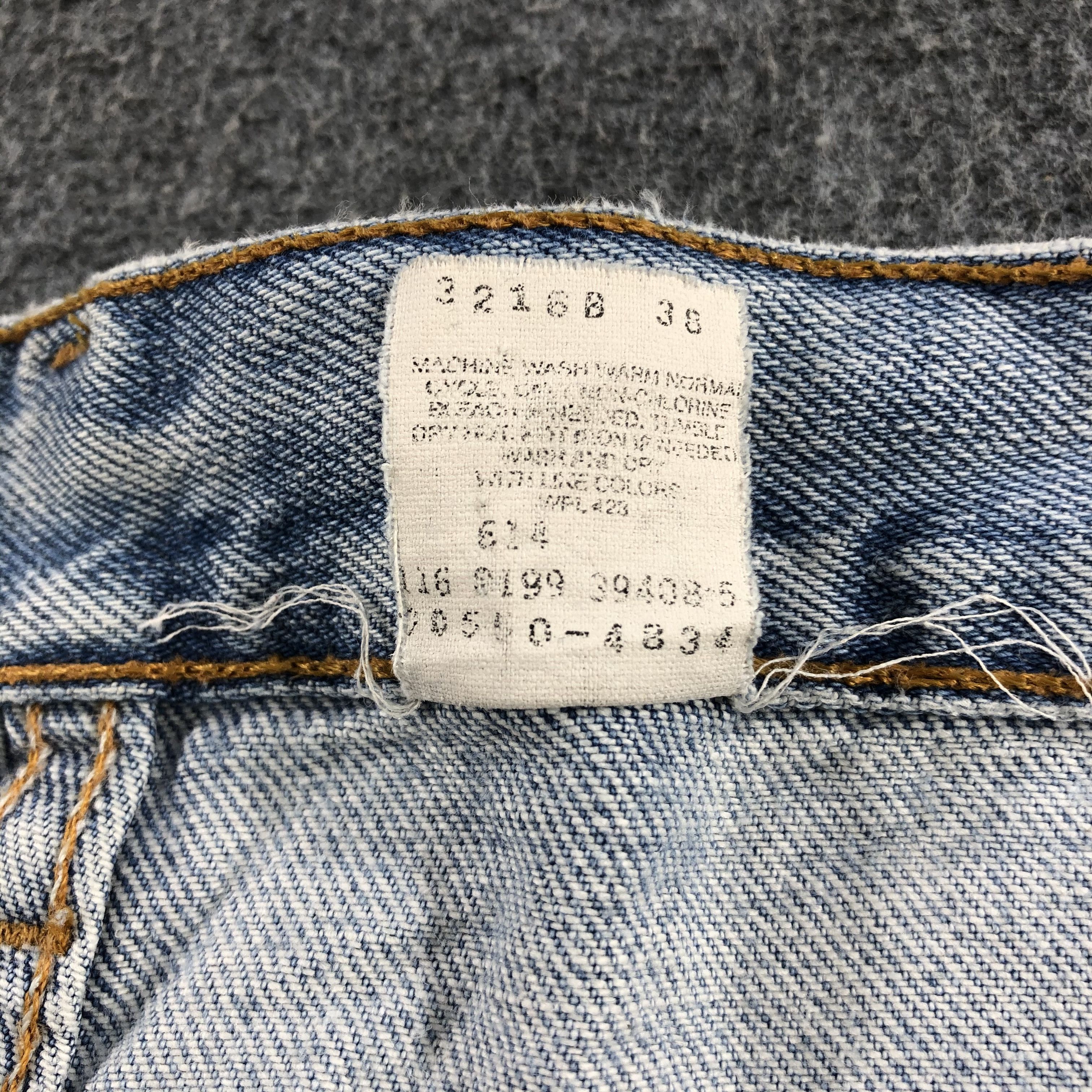 Levi's 90s Vintage Light Wash Levis 550 Jeans-J2035 Size US 37 - 13 Thumbnail