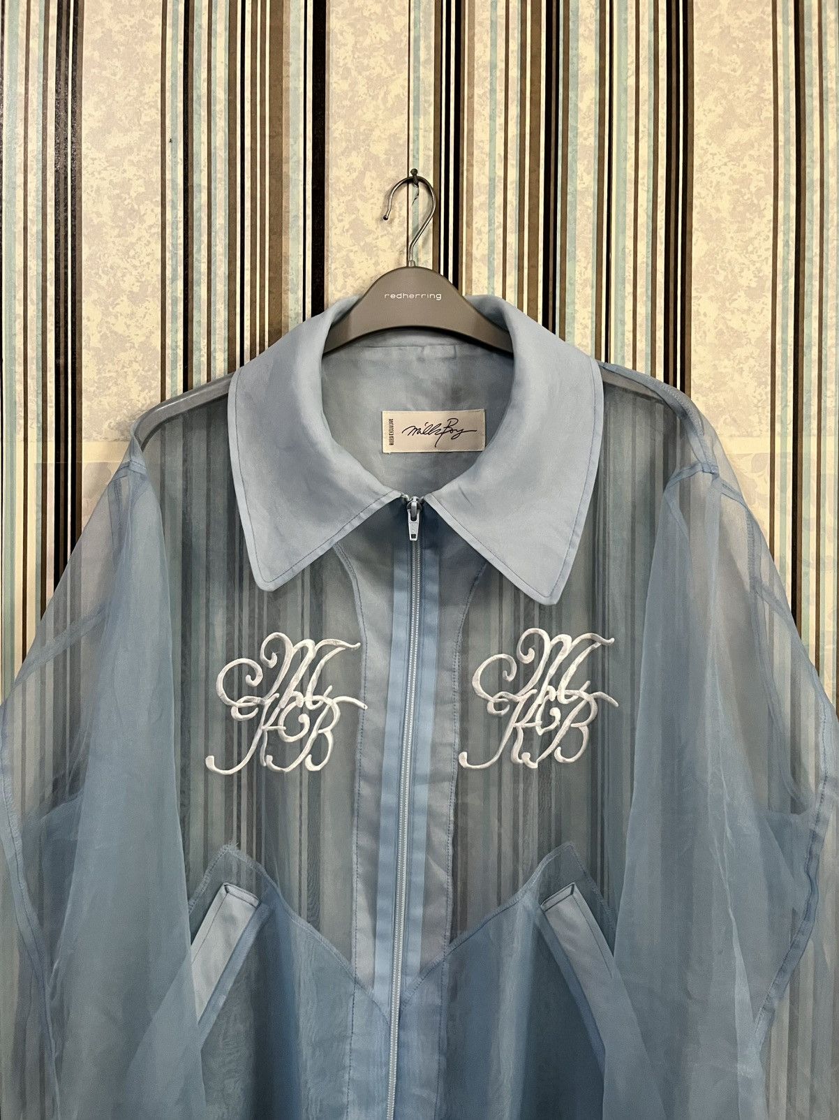 Japanese Brand 2000s MILKBOY born exclusive mesh jackets #H2 Size US L / EU 52-54 / 3 - 3 Thumbnail
