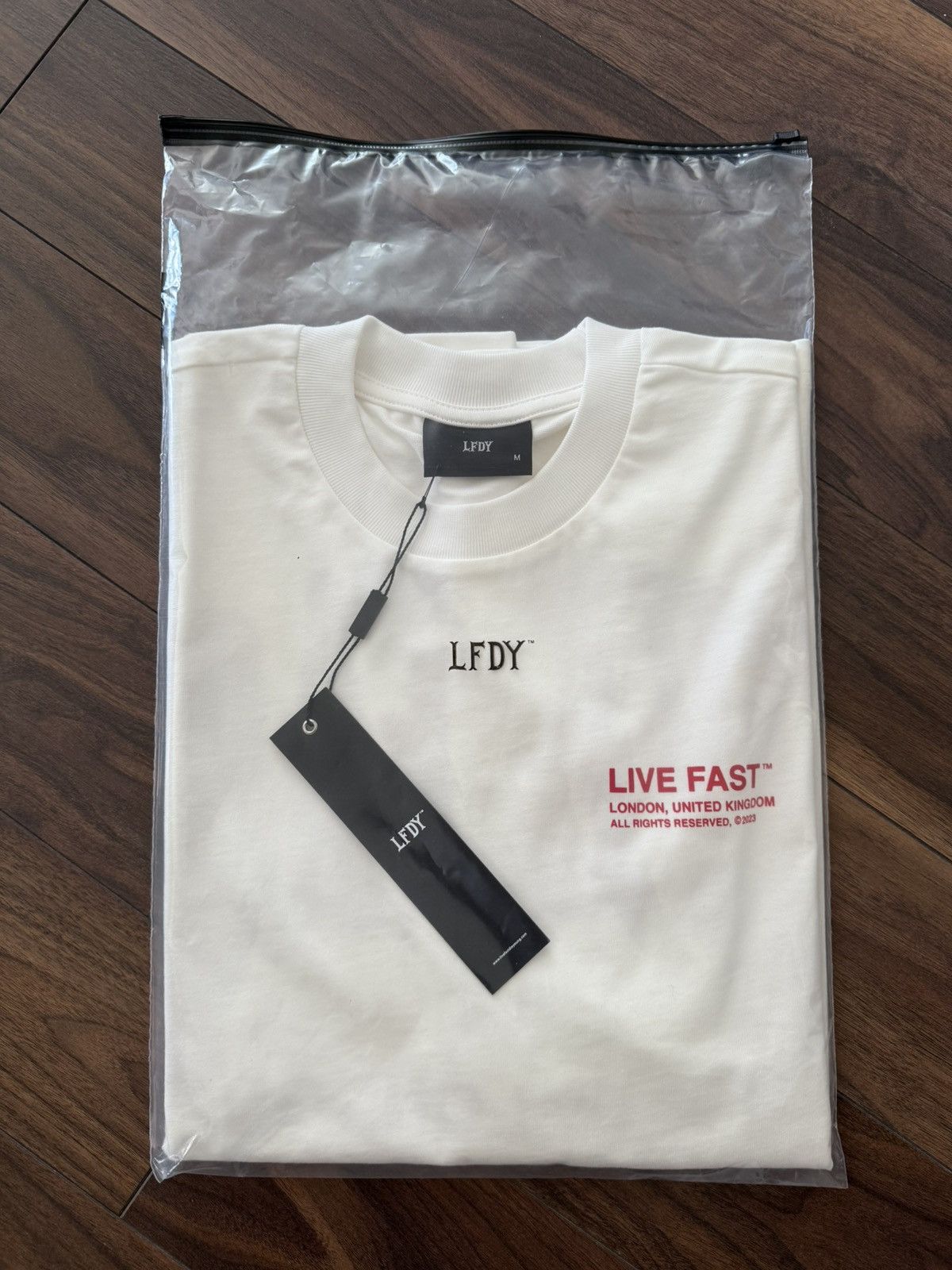 LFDY LFDY LiveFast United Kingdom Soho London Tshirt Tee Red Size US M / EU 48-50 / 2 - 11 Thumbnail