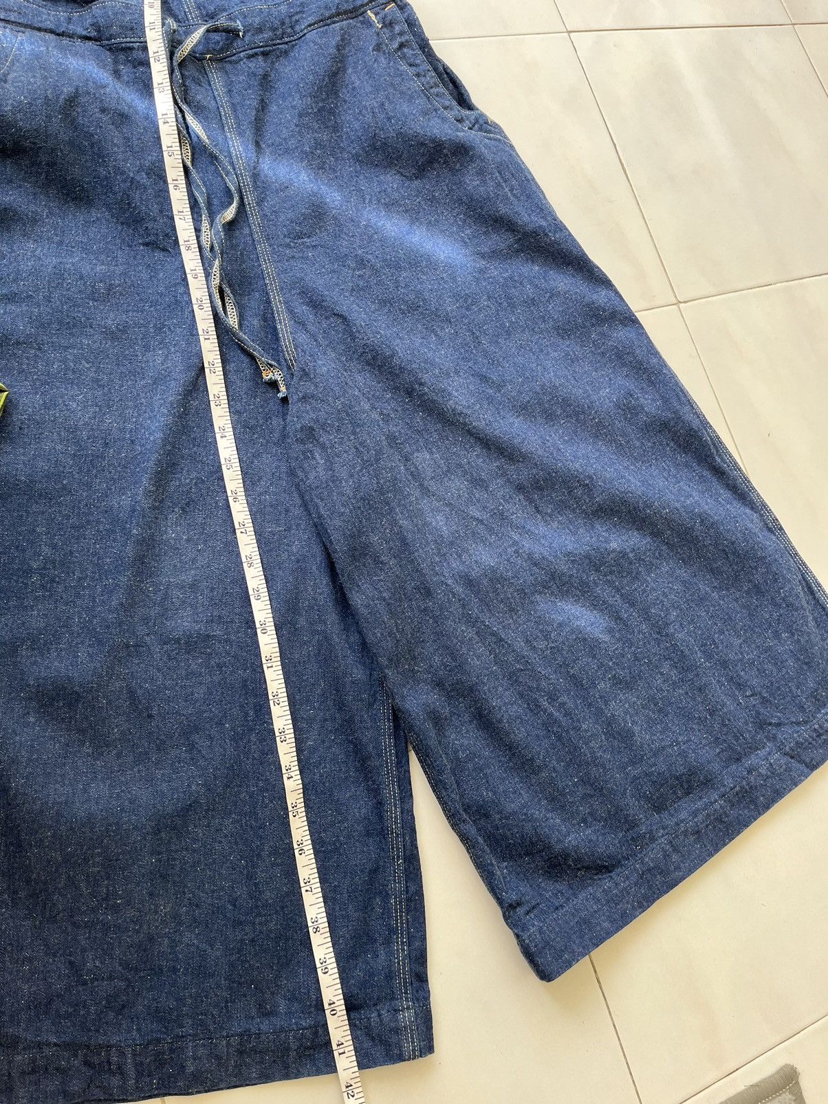 Japanese Brand × Orslow Orslow Wide Leg Overall Size 28" / US 6 / IT 42 - 10 Thumbnail