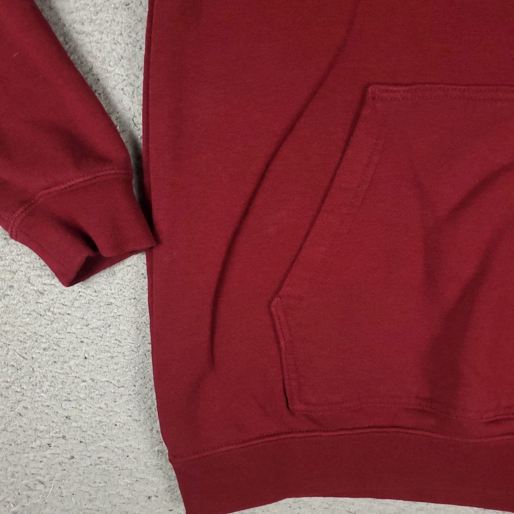 Nike Nike Sweater Mens Size Small Red Swoosh Pullover Hoodie Sweatshirt Size US S / EU 44-46 / 1 - 3 Thumbnail