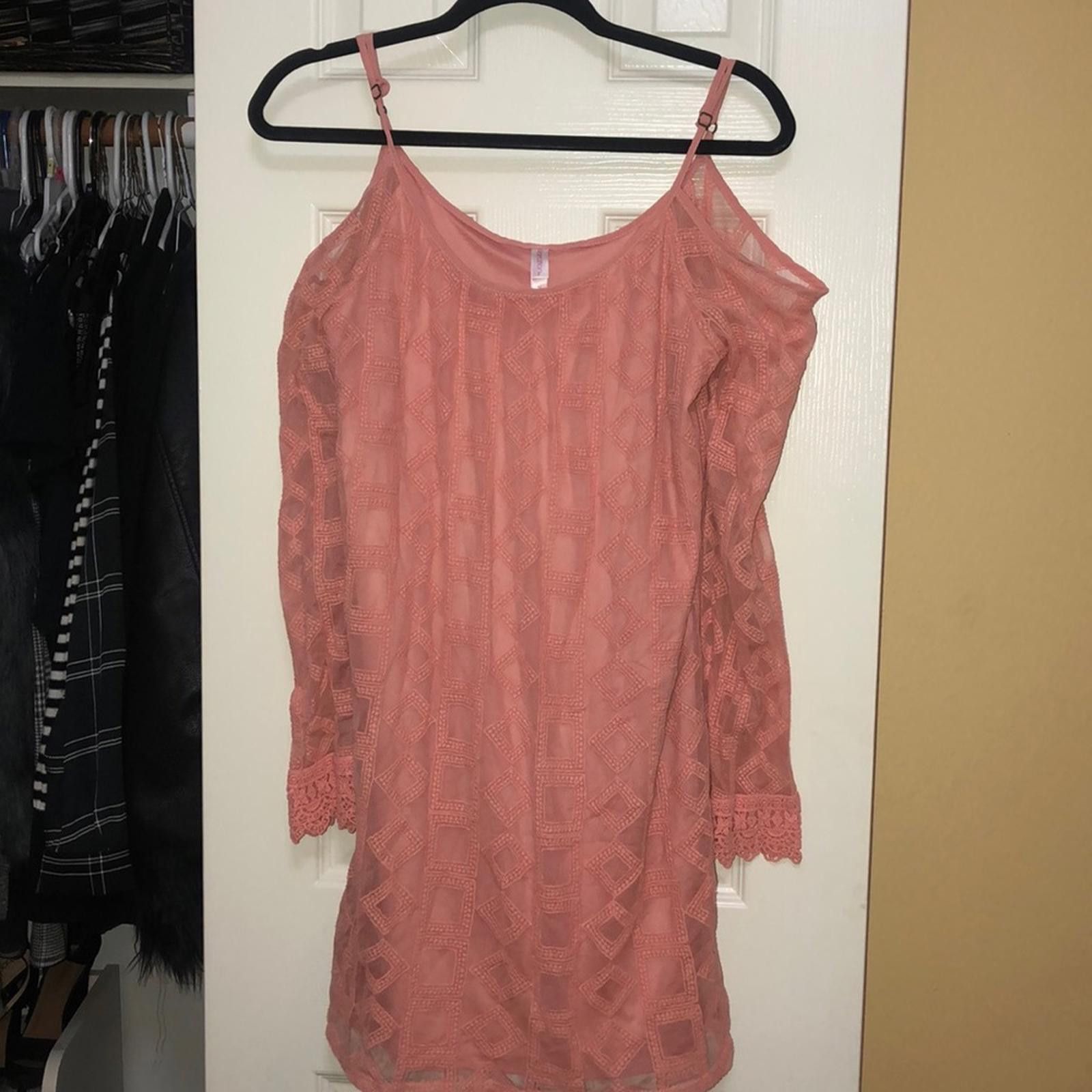 Target Basics Coral off shoulder dress Size M / US 6-8 / IT 42-44 - 1 Thumbnail