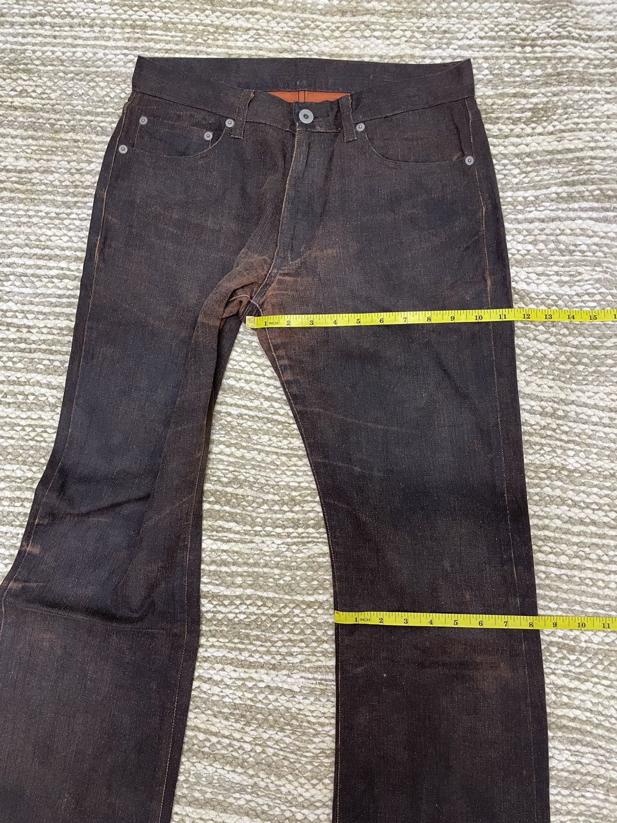 Melrose 🔥Rare🔥Flare Men’s Melrose Denim Jeans Size US 32 / EU 48 - 8 Thumbnail
