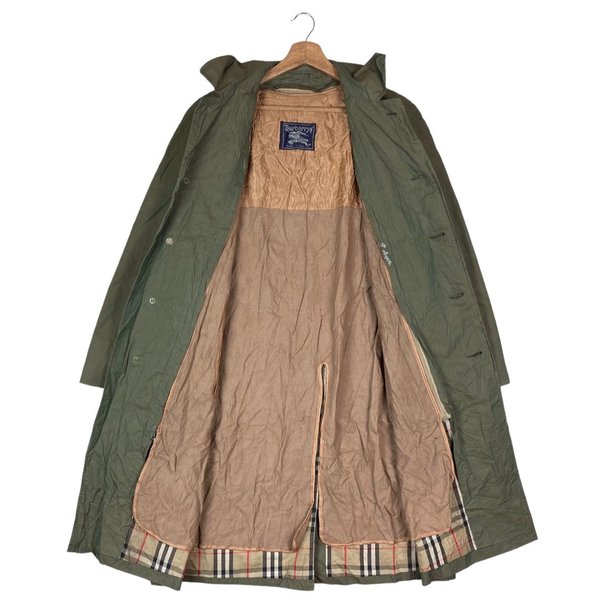 Burberry Burberrys Hidden Flat Button Trench Coat Size US M / EU 48-50 / 2 - 4 Thumbnail