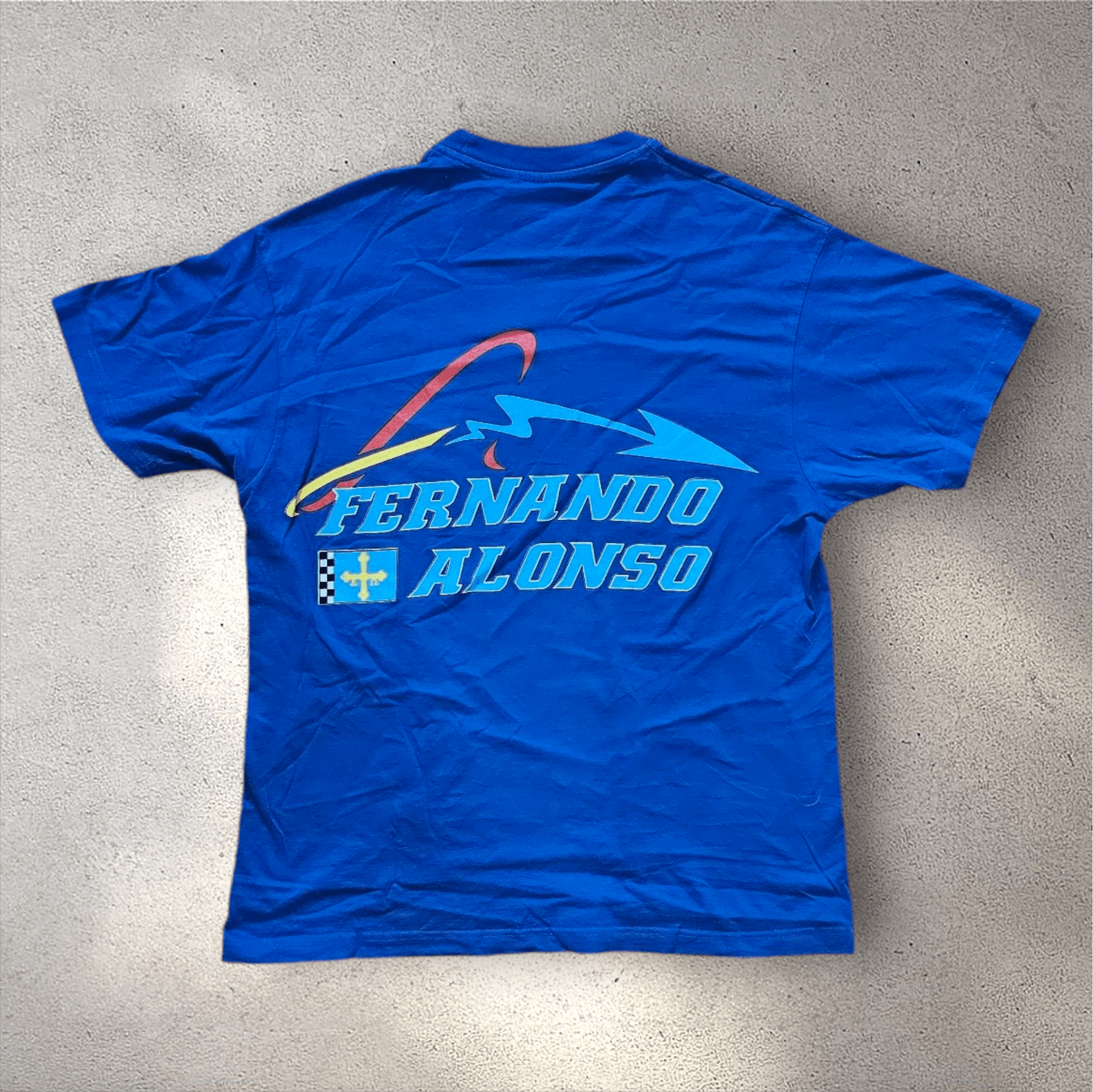 Formula 1 Fernando Alonso Vintage F1 Renault Size US M / EU 48-50 / 2 - 3 Thumbnail