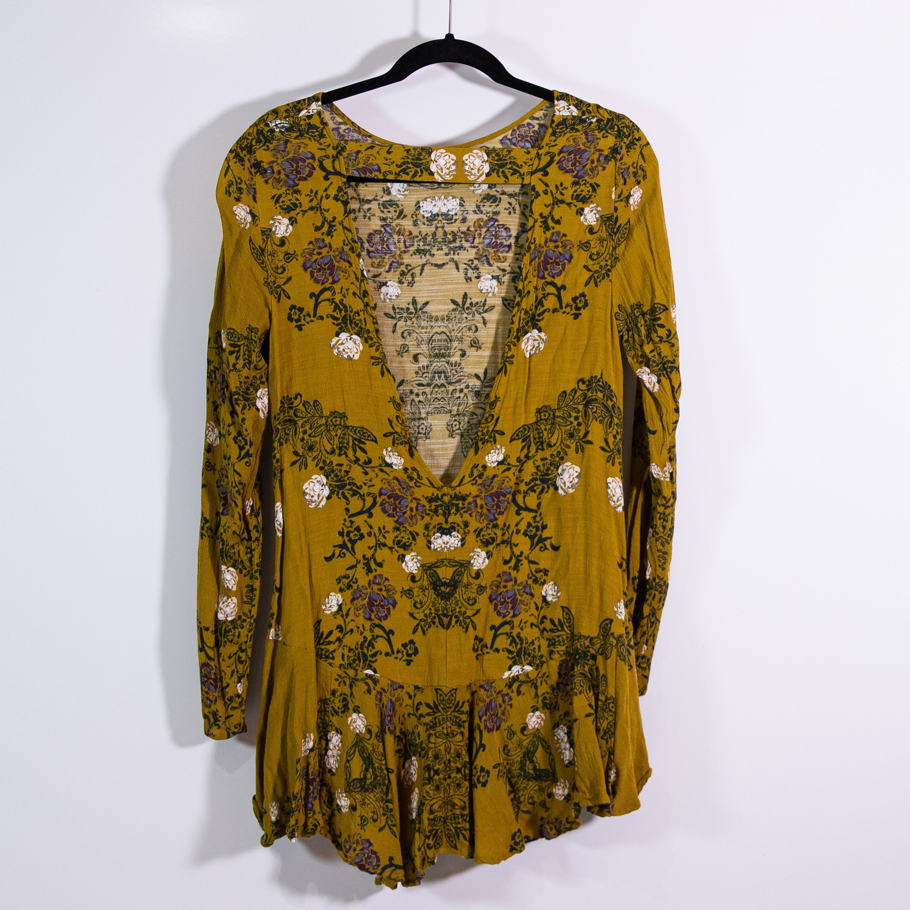 Free People Free People Smooth Talker Floral Flower Size S / US 4 / IT 40 - 4 Thumbnail