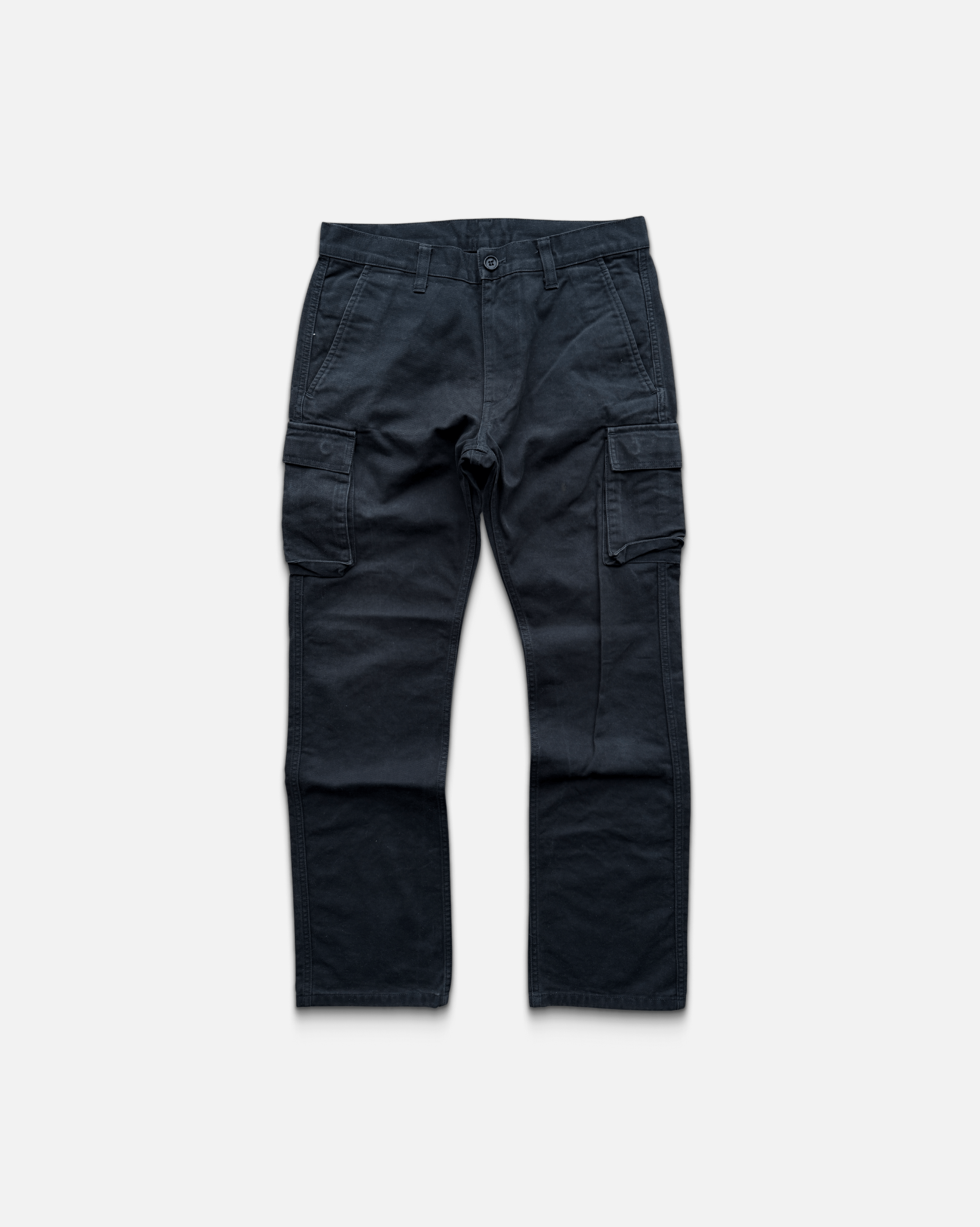 Comme des Garcons Homme Comme des Garçons Homme Black Two-Pocket Cargo Pants Size US 29 - 1 Thumbnail