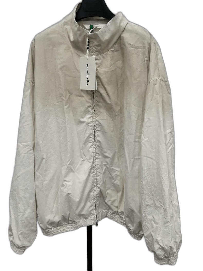 Acne Studios Acne Studios White Dyed Coach Jacket-yf Size US M / EU 48-50 / 2 - 1 Thumbnail