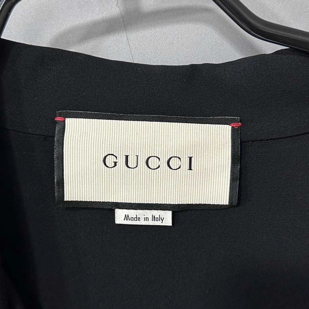 Gucci GUCCI silk bee shirt 44 99 new Size L / US 10 / IT 46 - 4 Thumbnail