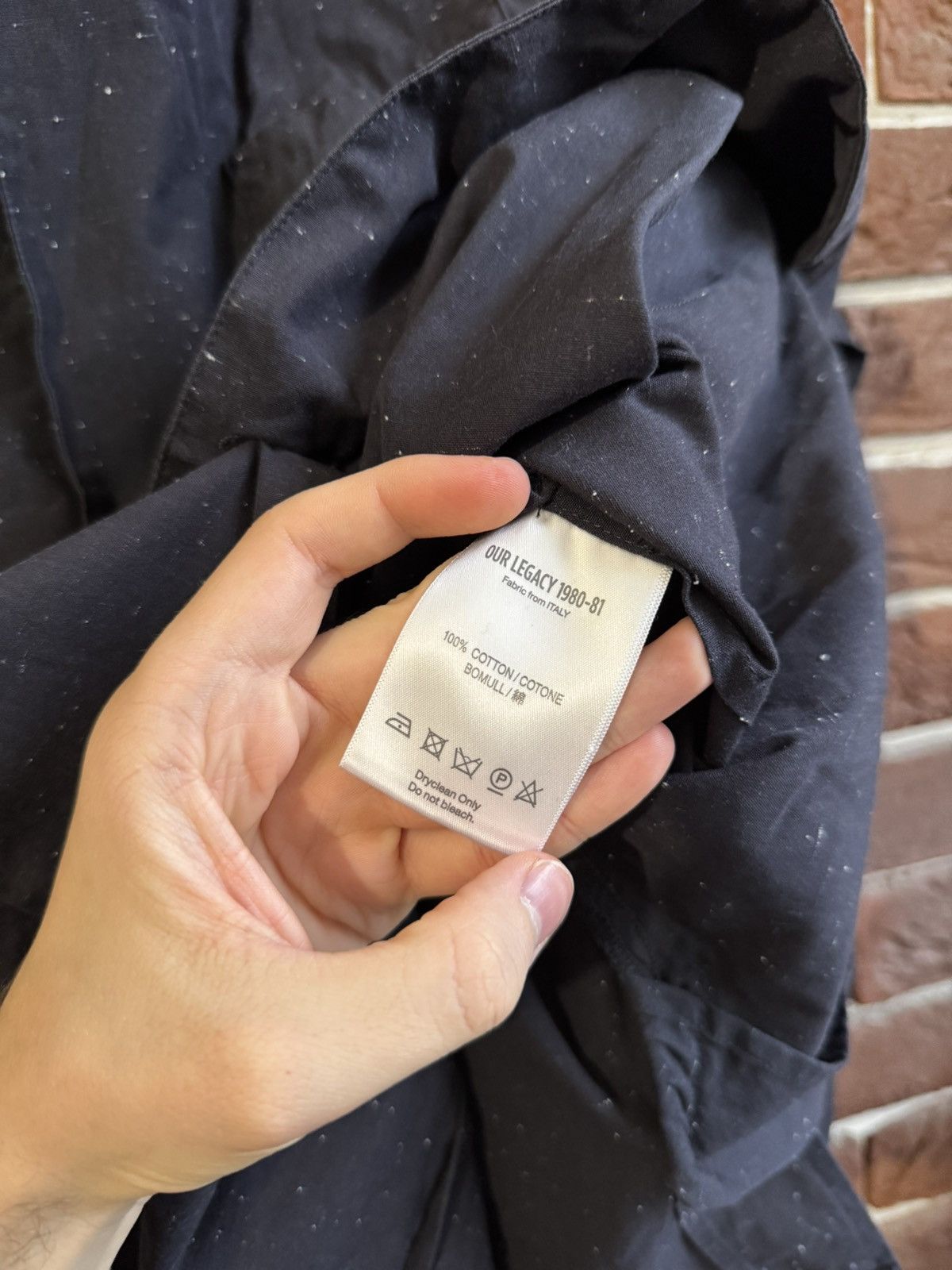 Designer × Our Legacy Rare Vintage Our Legacy Constelation Navy Blazer 48/M Size 48R - 7 Thumbnail