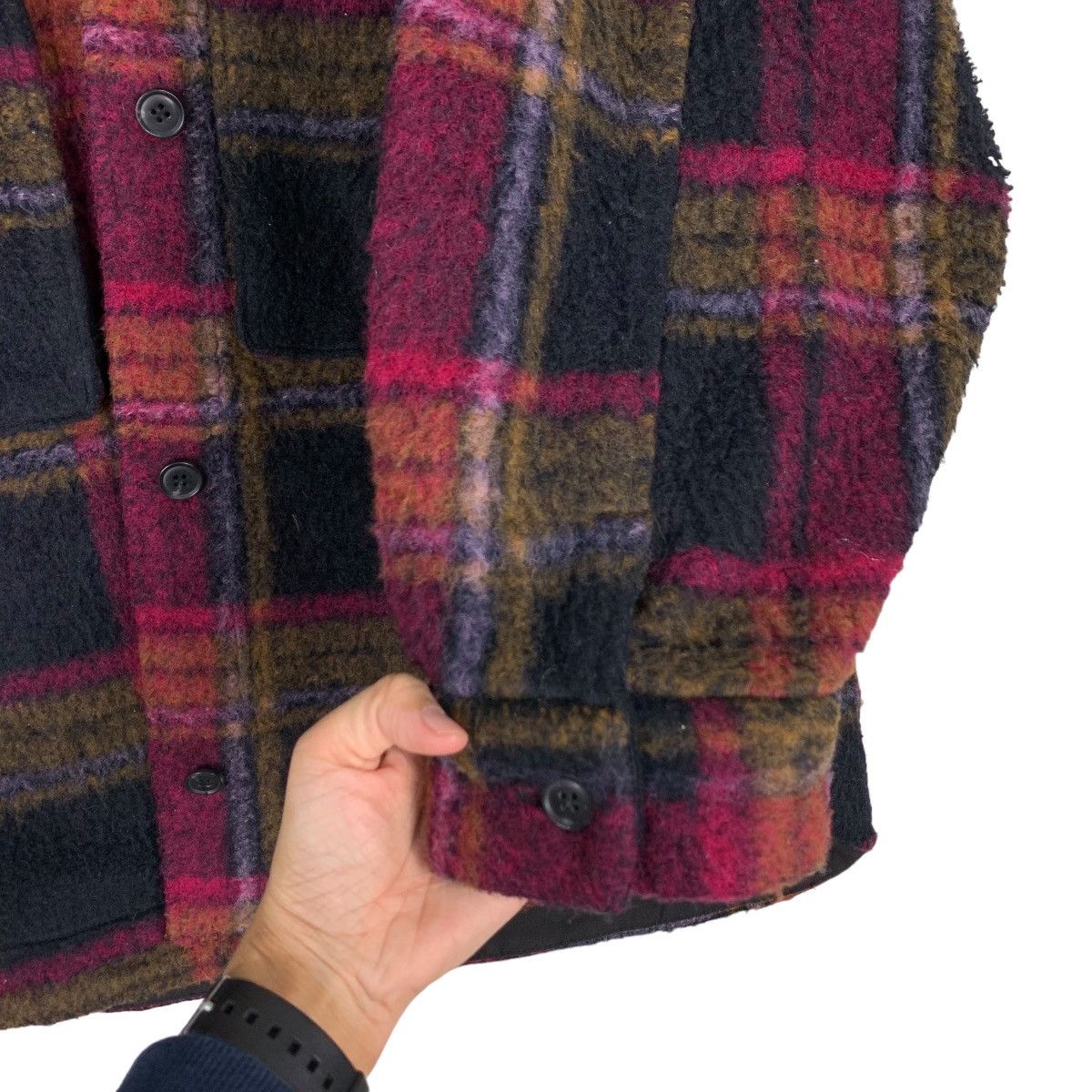 Zara ZARA Checked Tartan Flannel Jacket Size S-M #0612-C28 Size S / US 4 / IT 40 - 10 Thumbnail