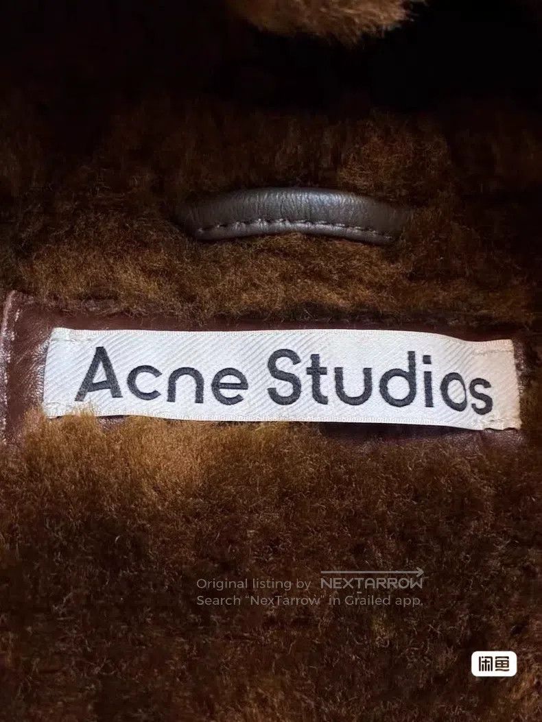 Acne Studios Acne Studios Shearling and Leather Combination Jacket Size M / US 6-8 / IT 42-44 - 4 Thumbnail