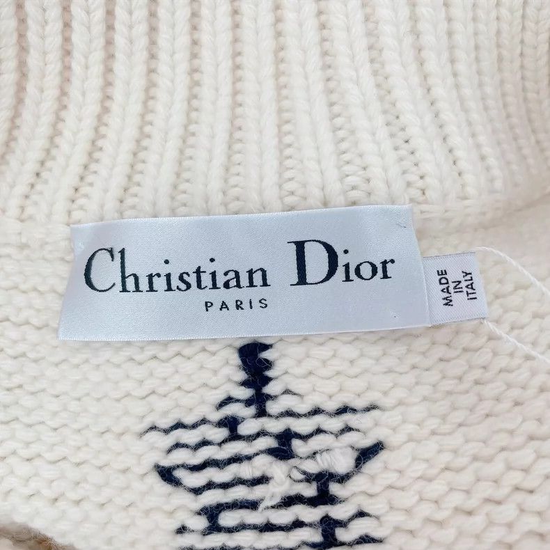 Dior Dior Beige knitted cardigancoat Size XS / US 0-2 / IT 36-38 - 6 Thumbnail