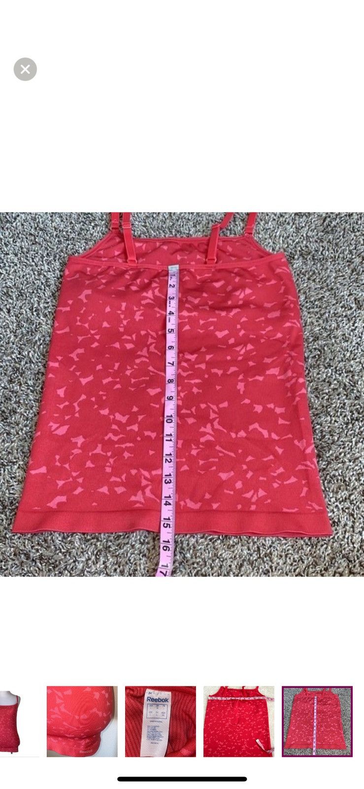 Reebok Reebok large seamless athletic tank top Size L / US 10 / IT 46 - 4 Thumbnail