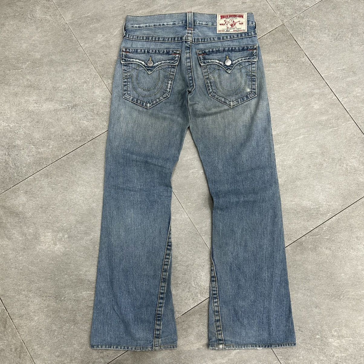 True Religion Vintage 90s True Religion Joey Flared Denim Size US 33 - 1 Thumbnail