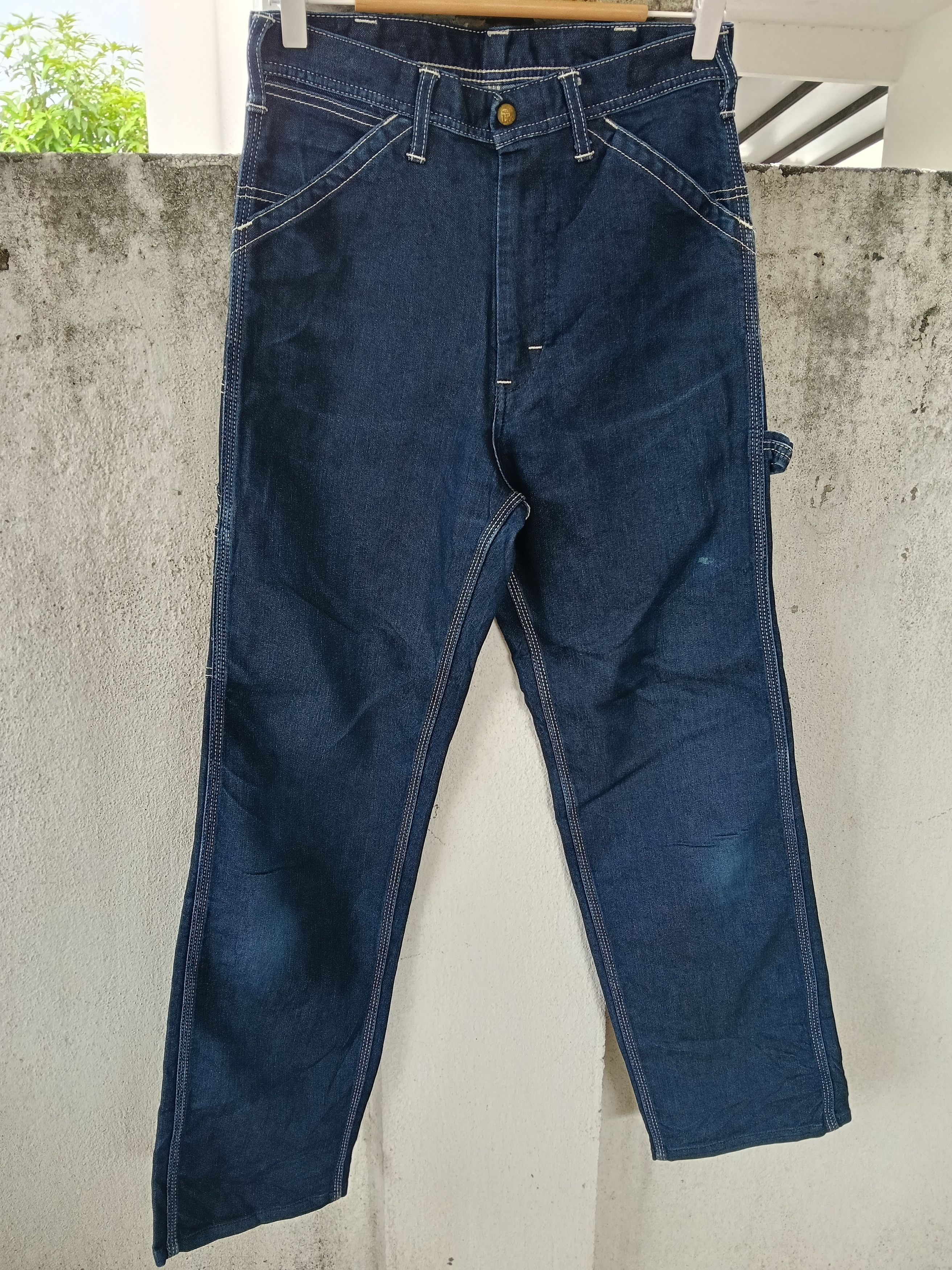 Lee 💥 Union Made by Lee Sanforized Carpenter Denim 💥 Size US 28 / EU 44 - 3 Thumbnail