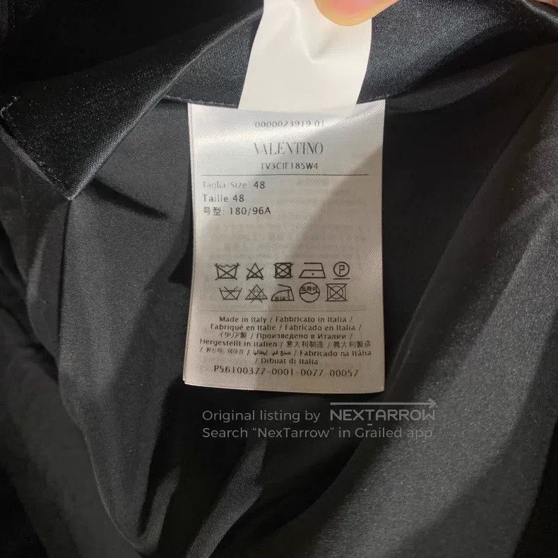 Valentino Valentino Solid color casual single-breasted jacket jacket Size US M / EU 48-50 / 2 - 5 Thumbnail