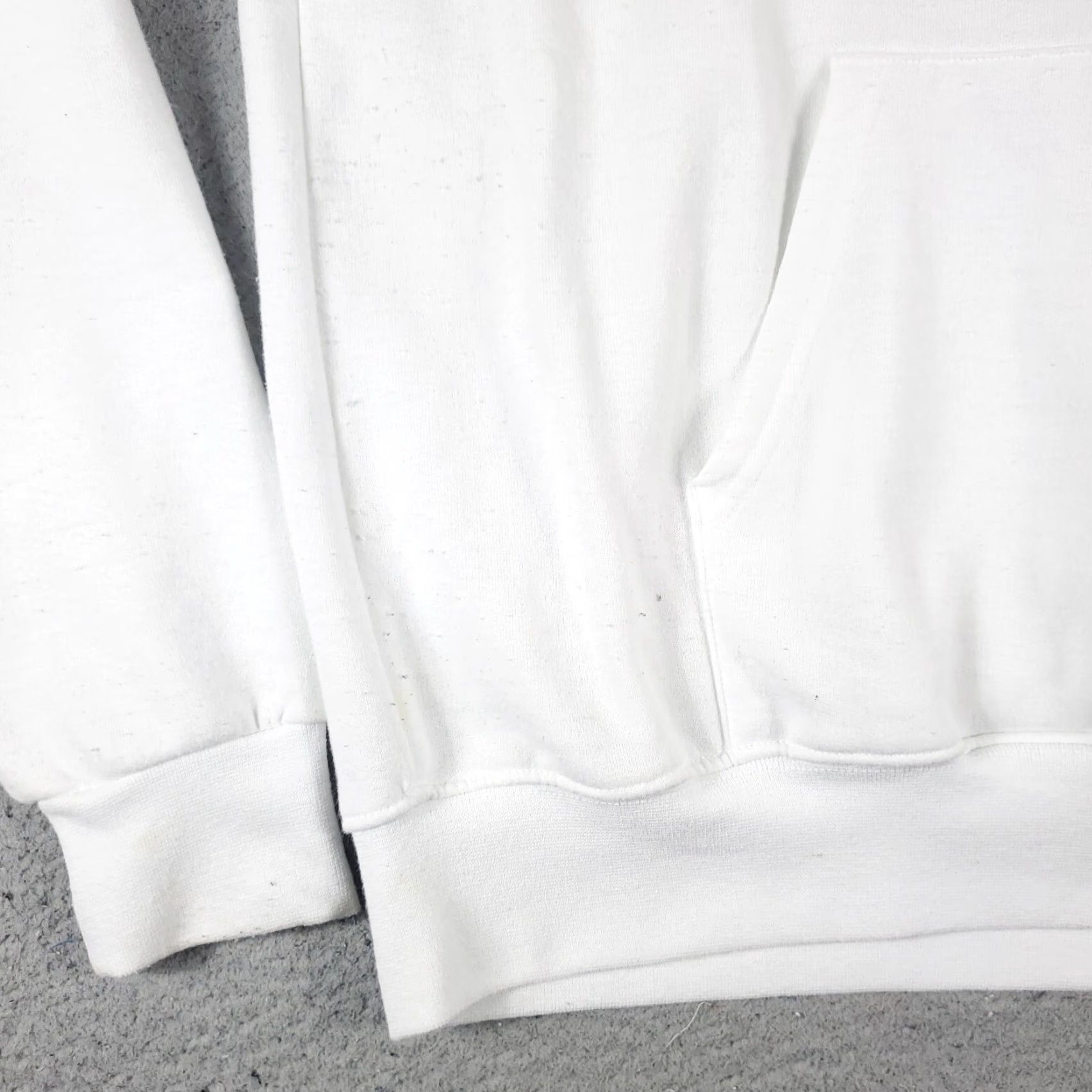 Champion Champion Hoodie Mens Medium White Pullover Casual Sweatshirt Fleece Size US M / EU 48-50 / 2 - 4 Thumbnail