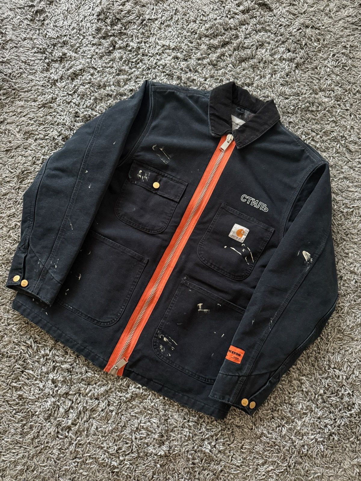 Carhartt × Heron Preston Carhartt X Heron Preston Work Jacket Size US M / EU 48-50 / 2 - 1 Thumbnail