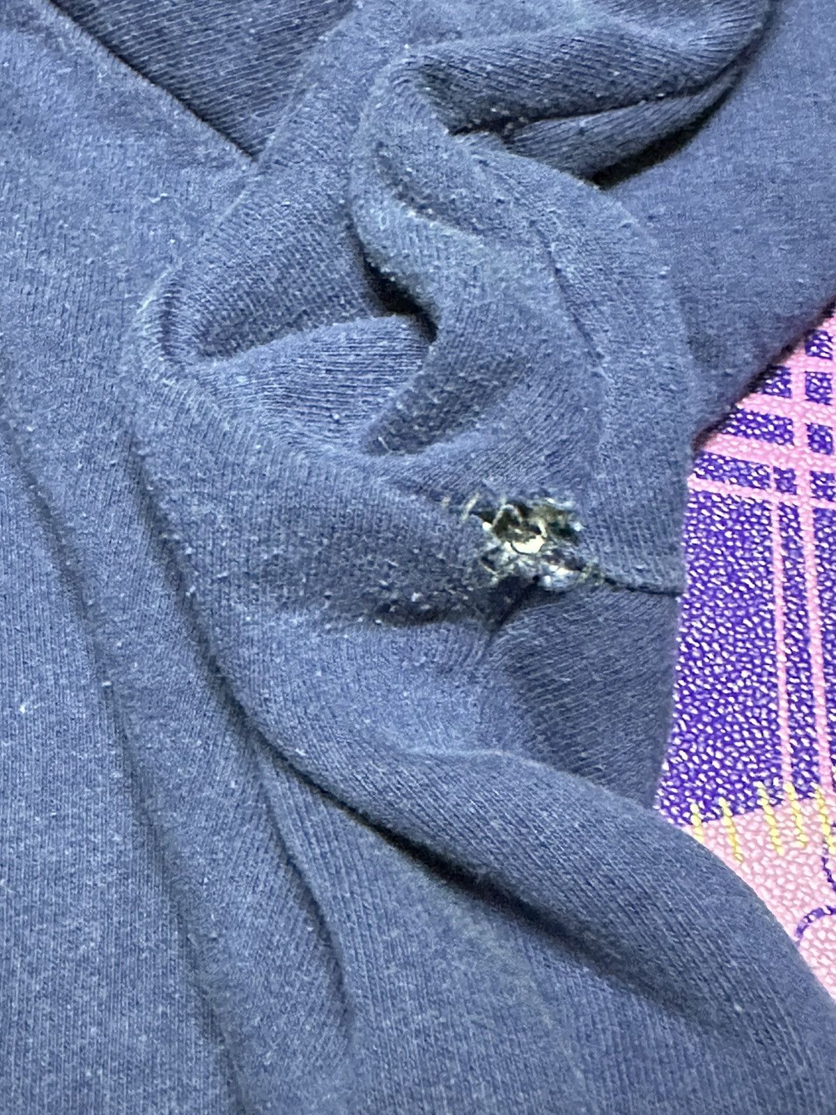 Vintage Vtg 70s Blue insulated Staine Hoodie Size US XL / EU 56 / 4 - 5 Thumbnail